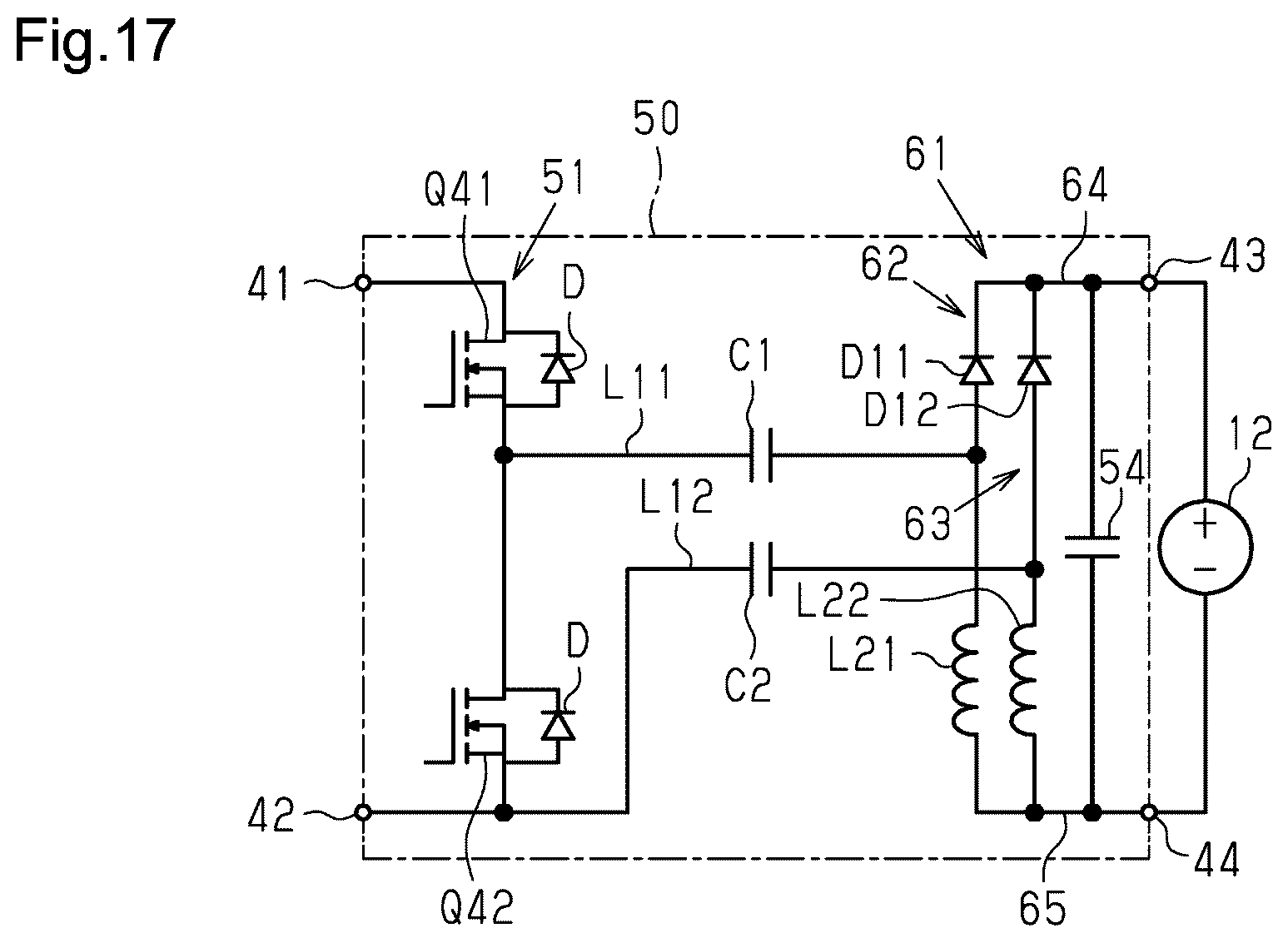 Patent US12583329 Figure 11 – Power conversion device
