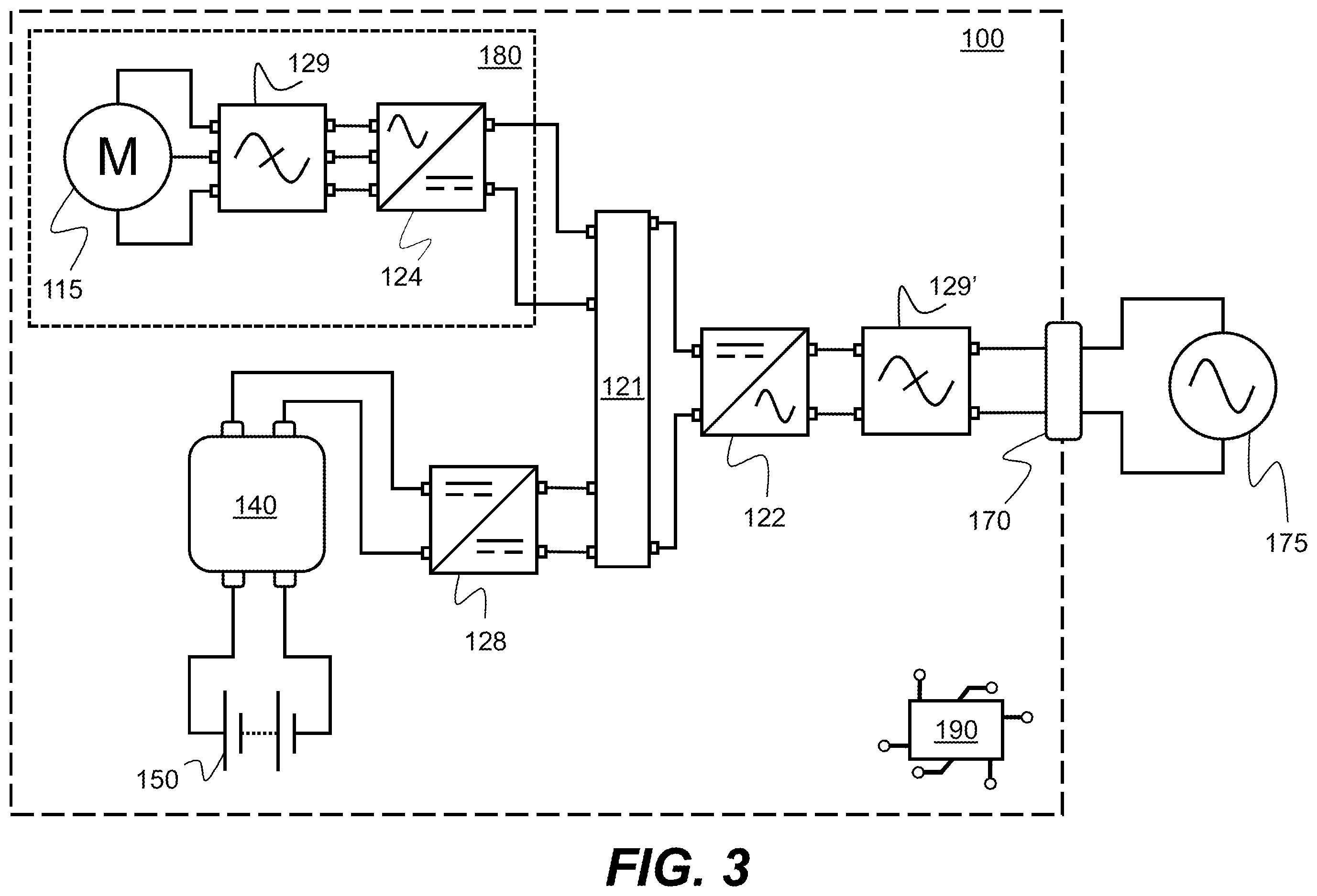 Patent US12583335 Figure 3 – Apparatus comprising an inverter