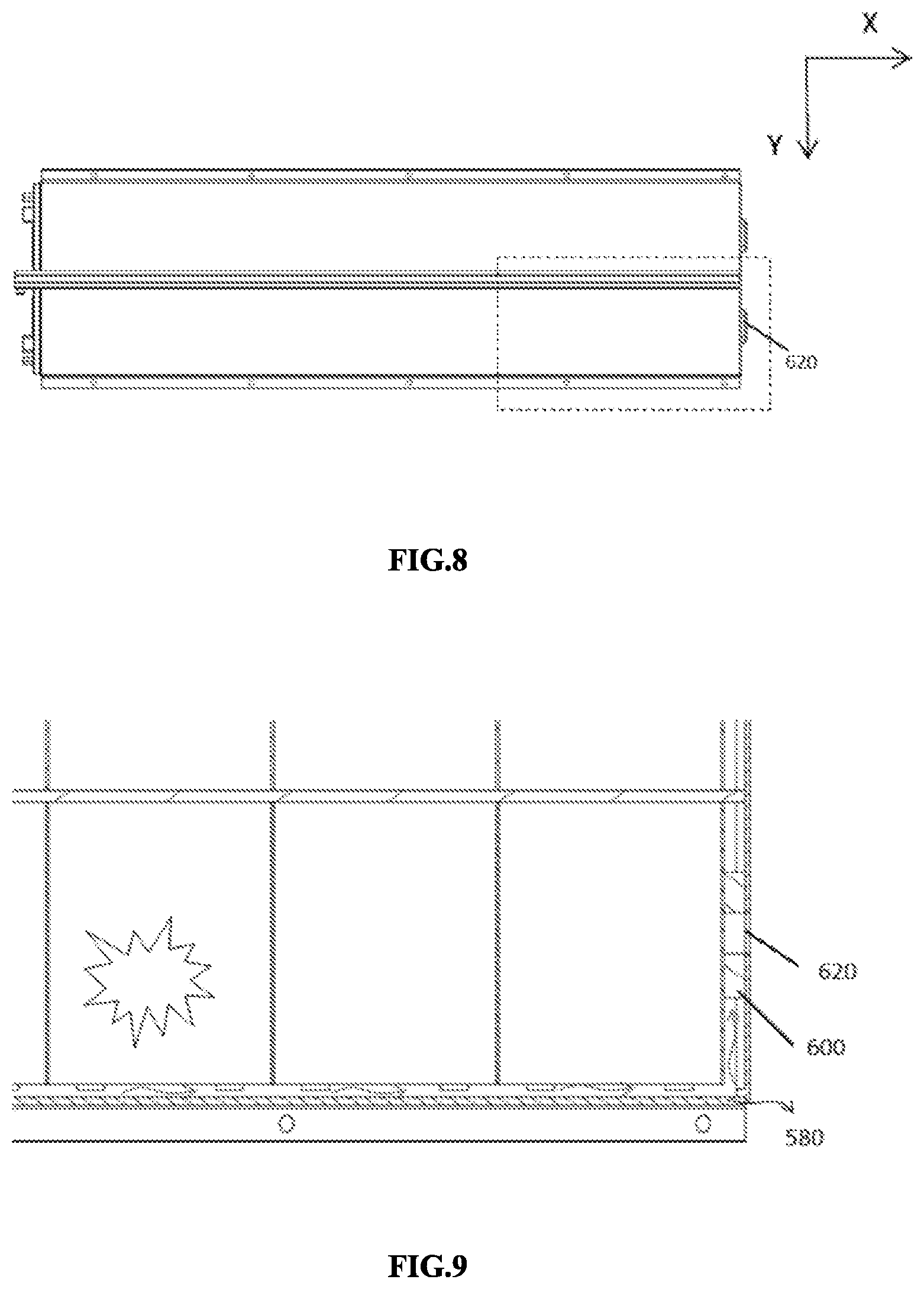 Patent US12583336 Figure 8 – Battery module and electric vehicle