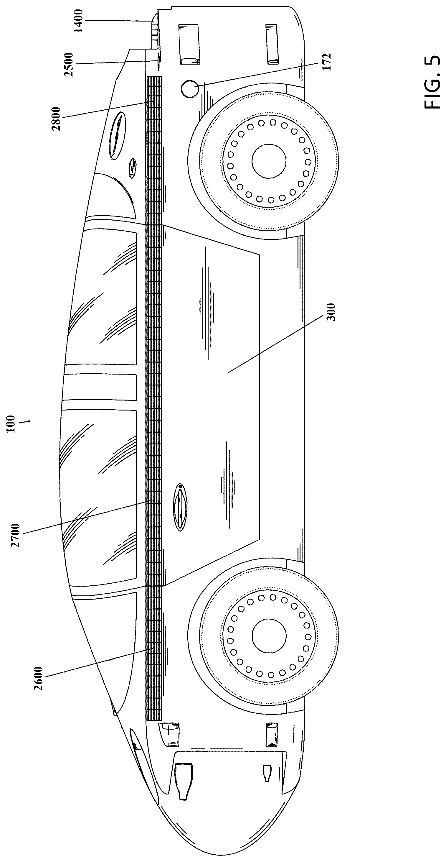 Patent US12583349 Figure 5 – Self-charging electric vehicle (SCEV)