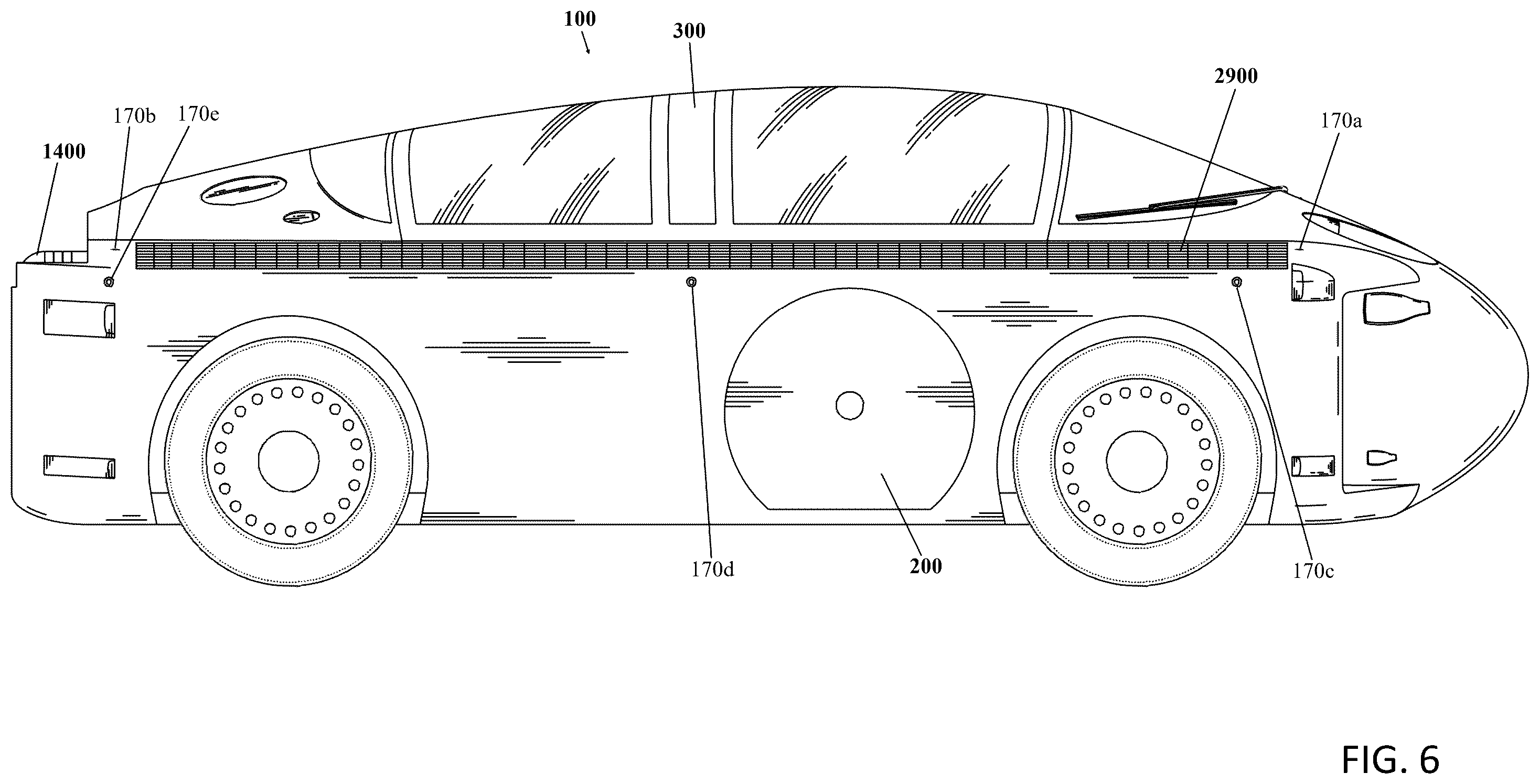 Patent US12583349 Figure 6 – Self-charging electric vehicle (SCEV)