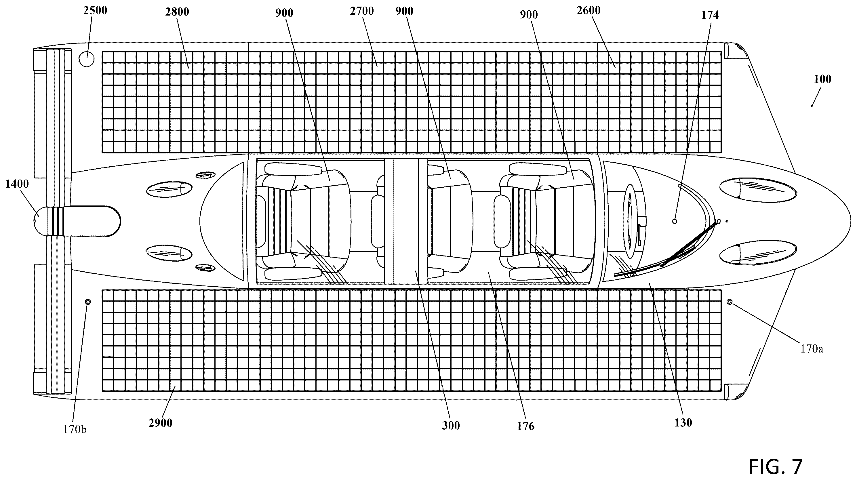 Patent US12583349 Figure 7 – Self-charging electric vehicle (SCEV)