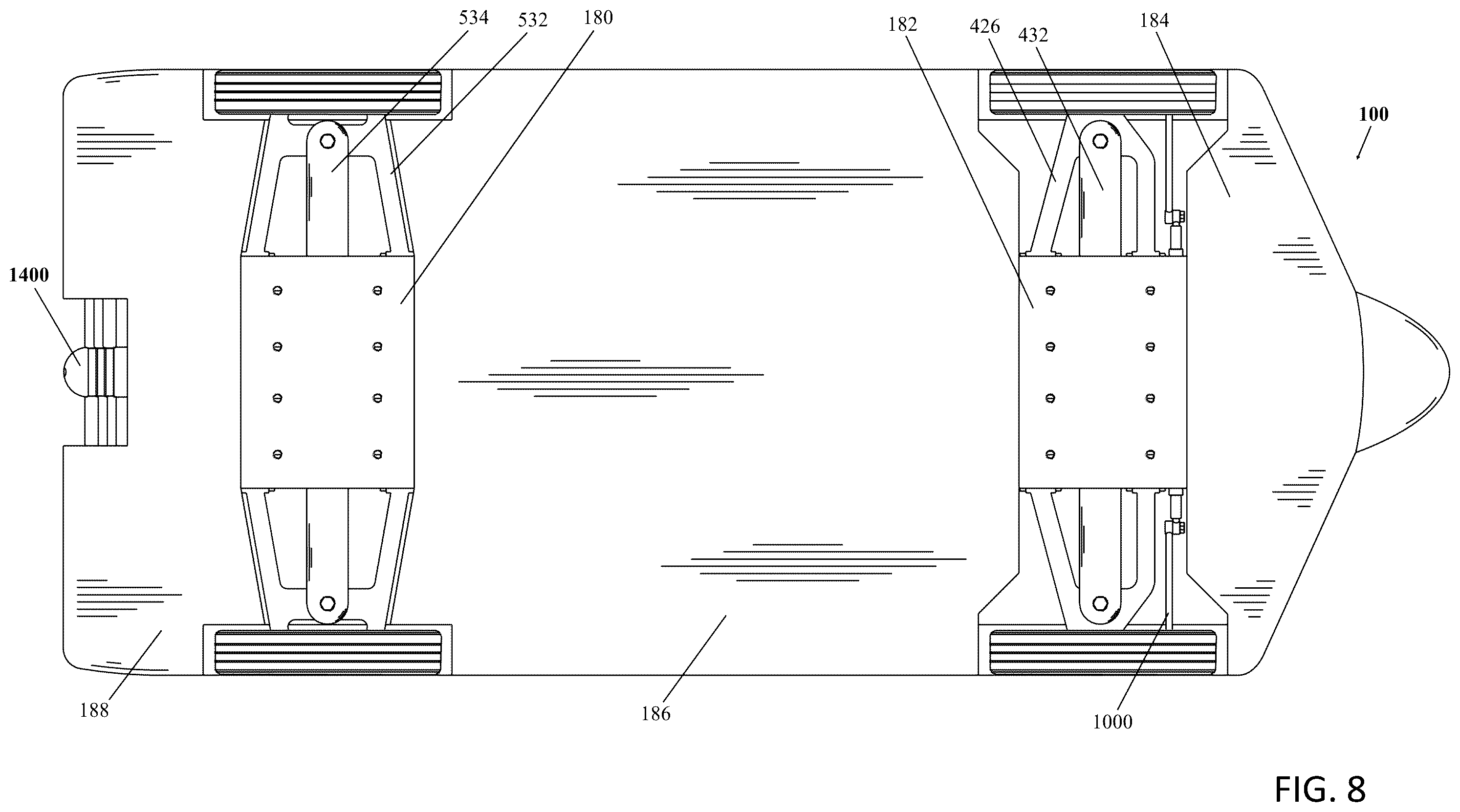 Patent US12583349 Figure 8 – Self-charging electric vehicle (SCEV)