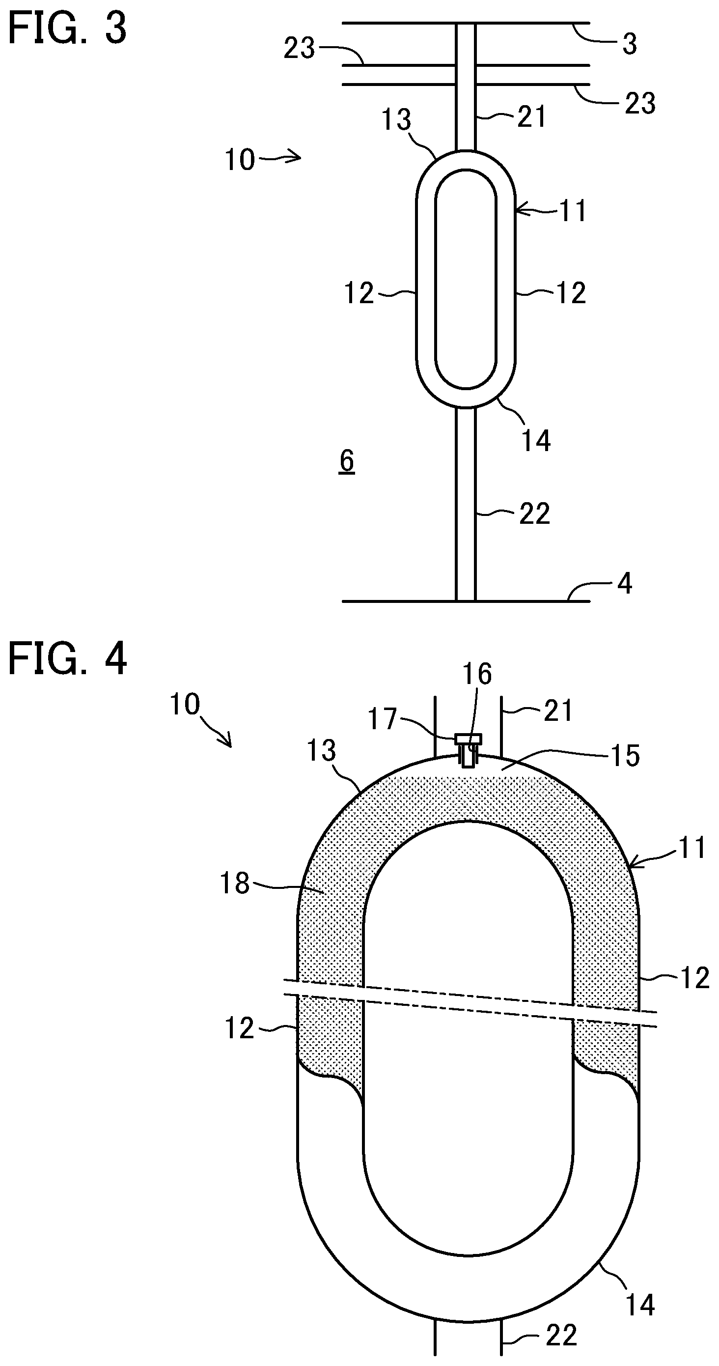 Patent US12583374 Figure 2 – Handrail for railroad vehicle and method for changing natural frequency of said handrail