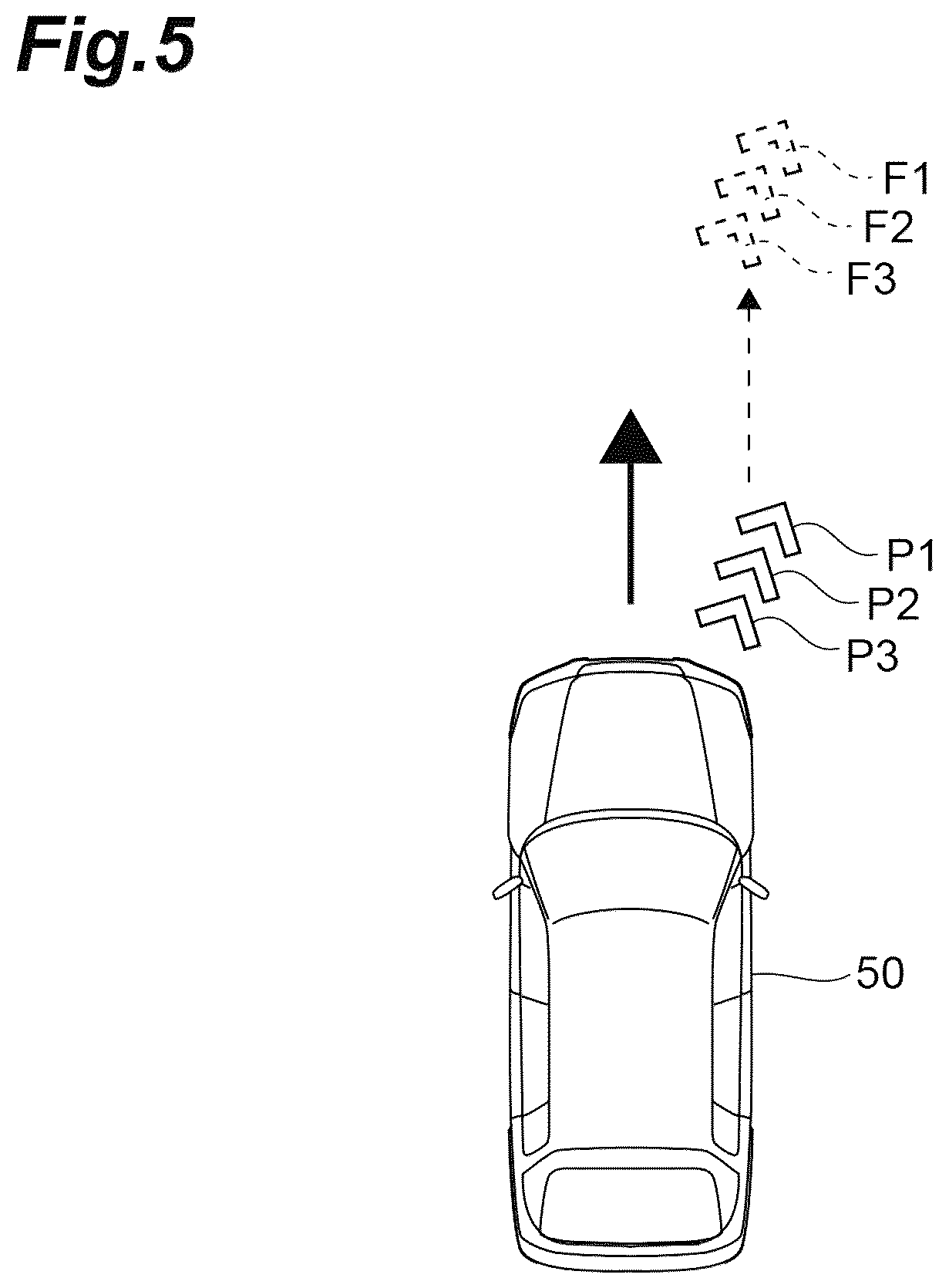 Patent US12583379 Figure 5 – Vehicle periphery monitoring system