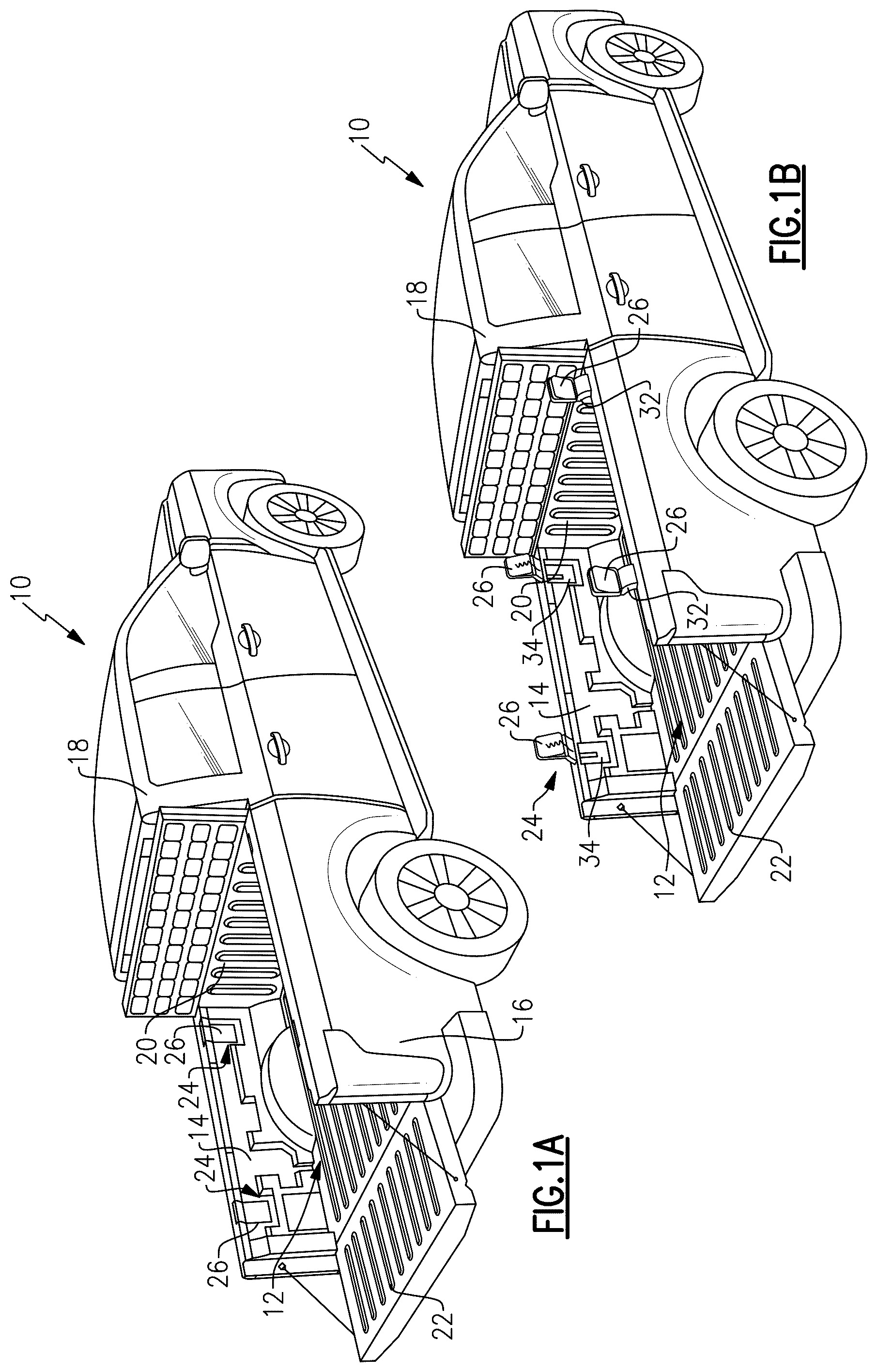 Patent US12583380 Figure 1 – Flexible lighting system