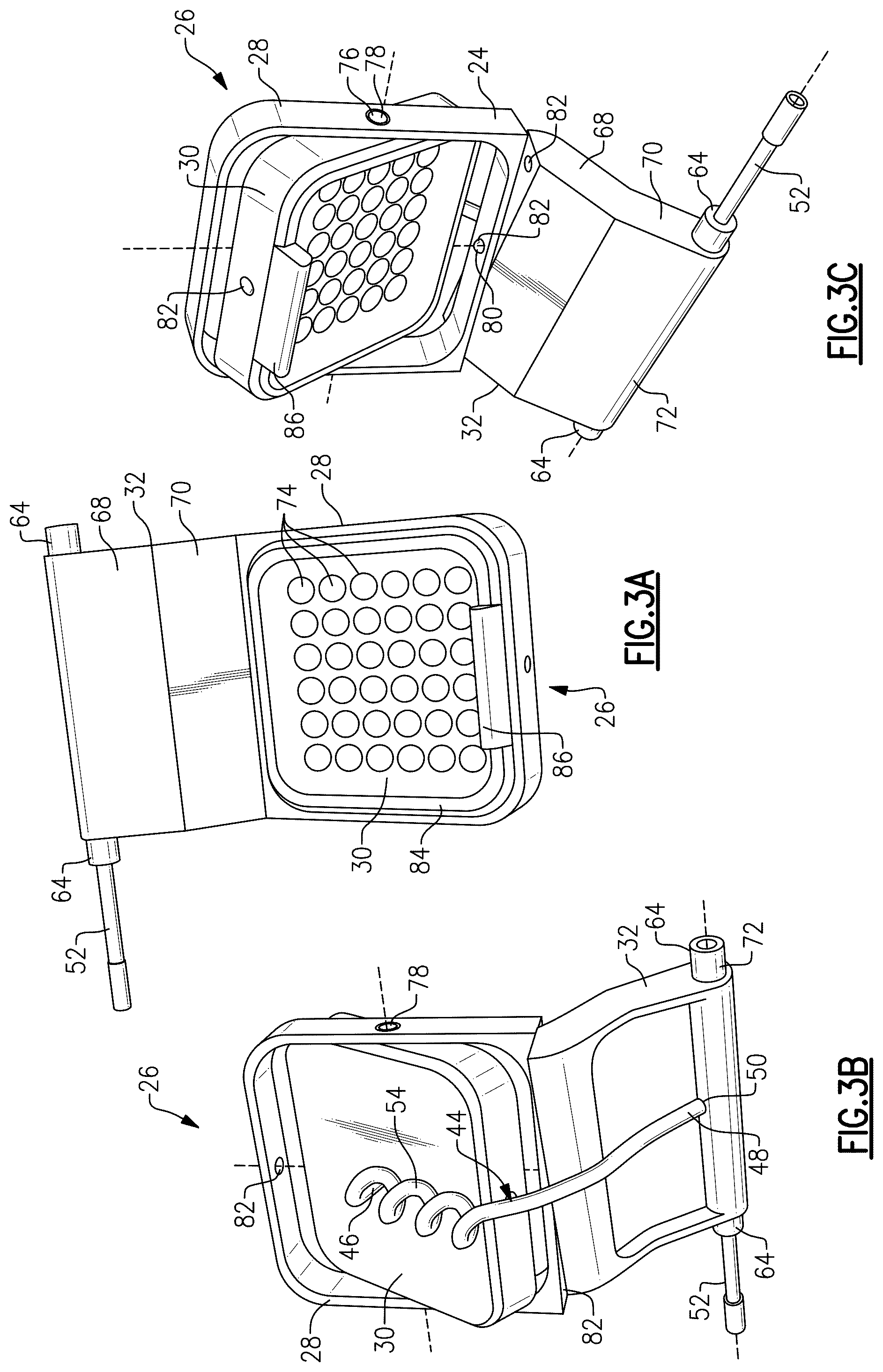 Patent US12583380 Figure 3 – Flexible lighting system