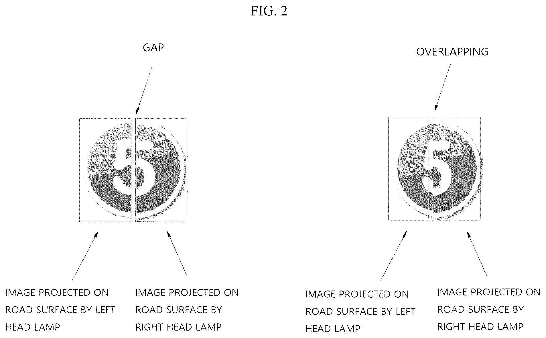 Patent US12583381 Figure 2 – Vehicle lamp system