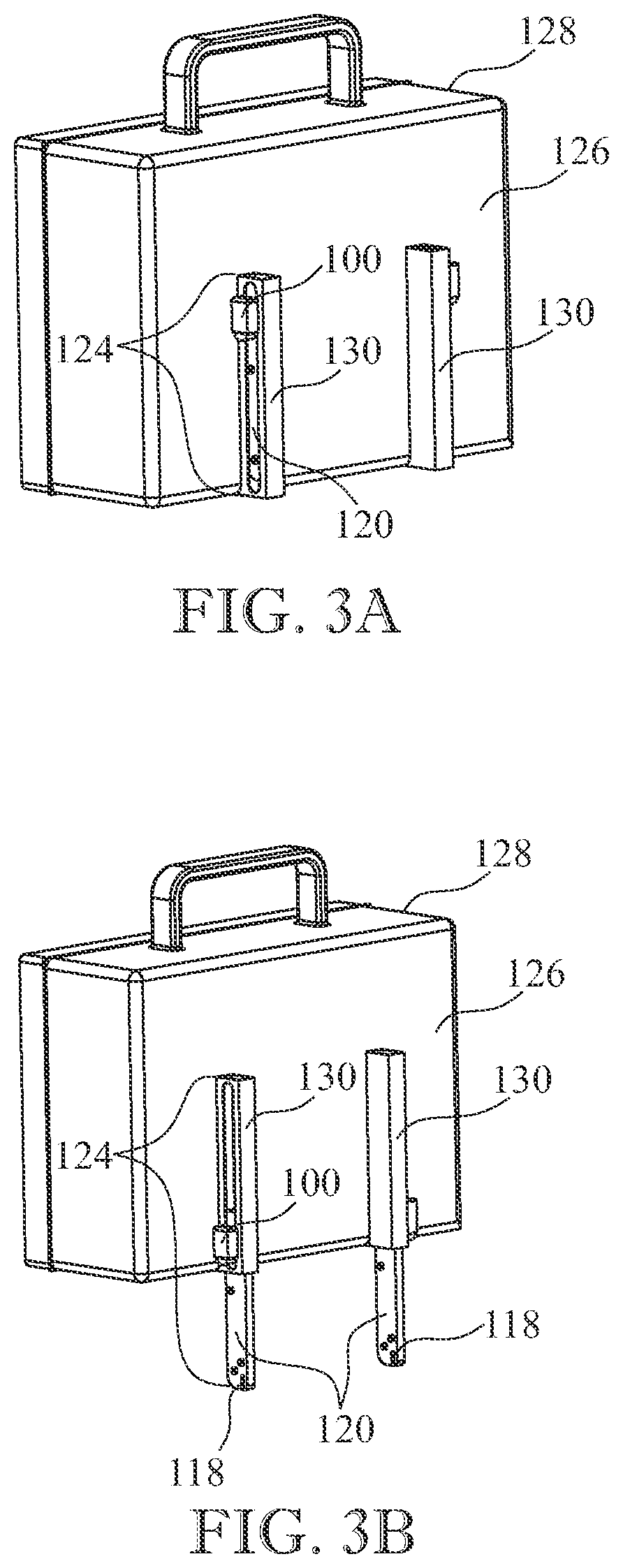 Patent US12583392 Figure 3 – Locakable ISOFIX connection device and method of securing an object to a vehicle seat
