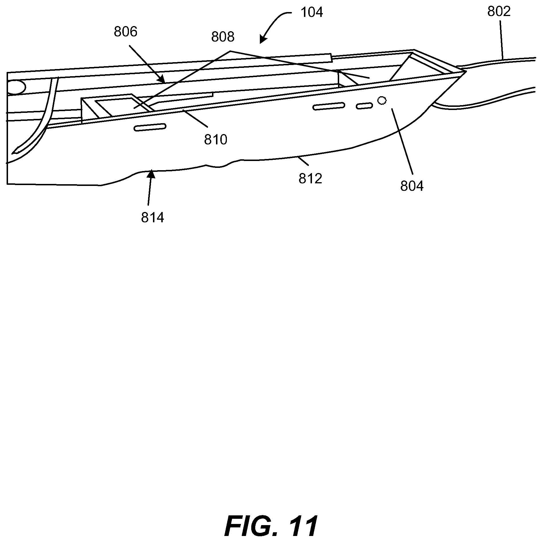 Patent US12583394 Figure 11 – Multi-use storage container having a hinged door