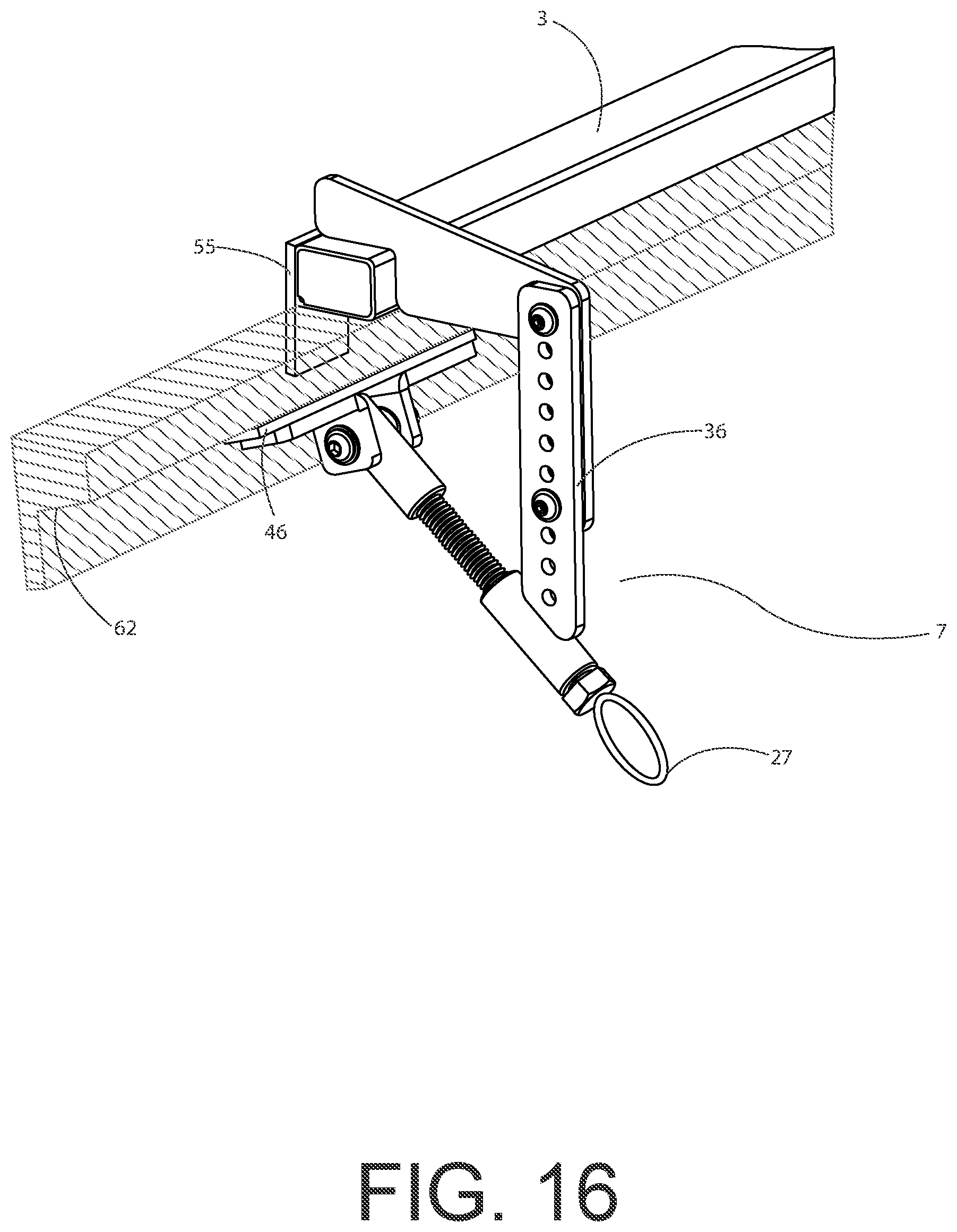 Patent US12583395 Figure 16 – Rail top cargo management system