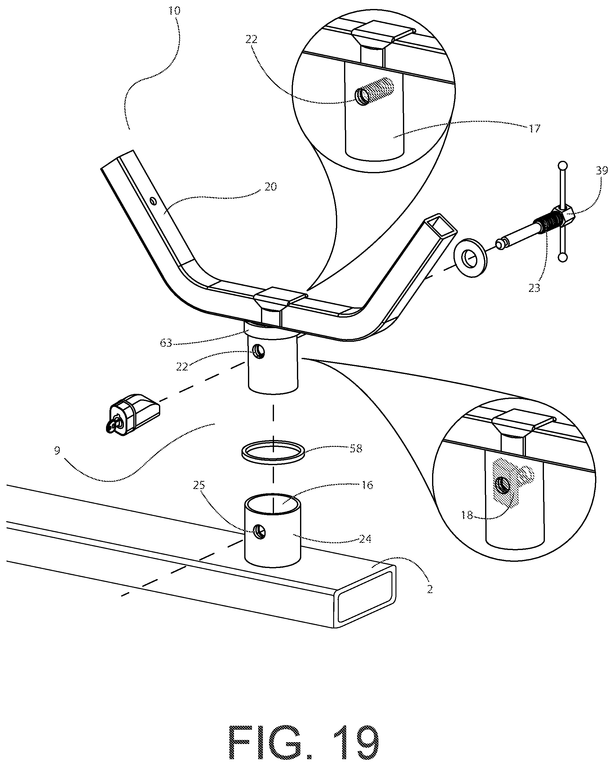 Patent US12583395 Figure 19 – Rail top cargo management system