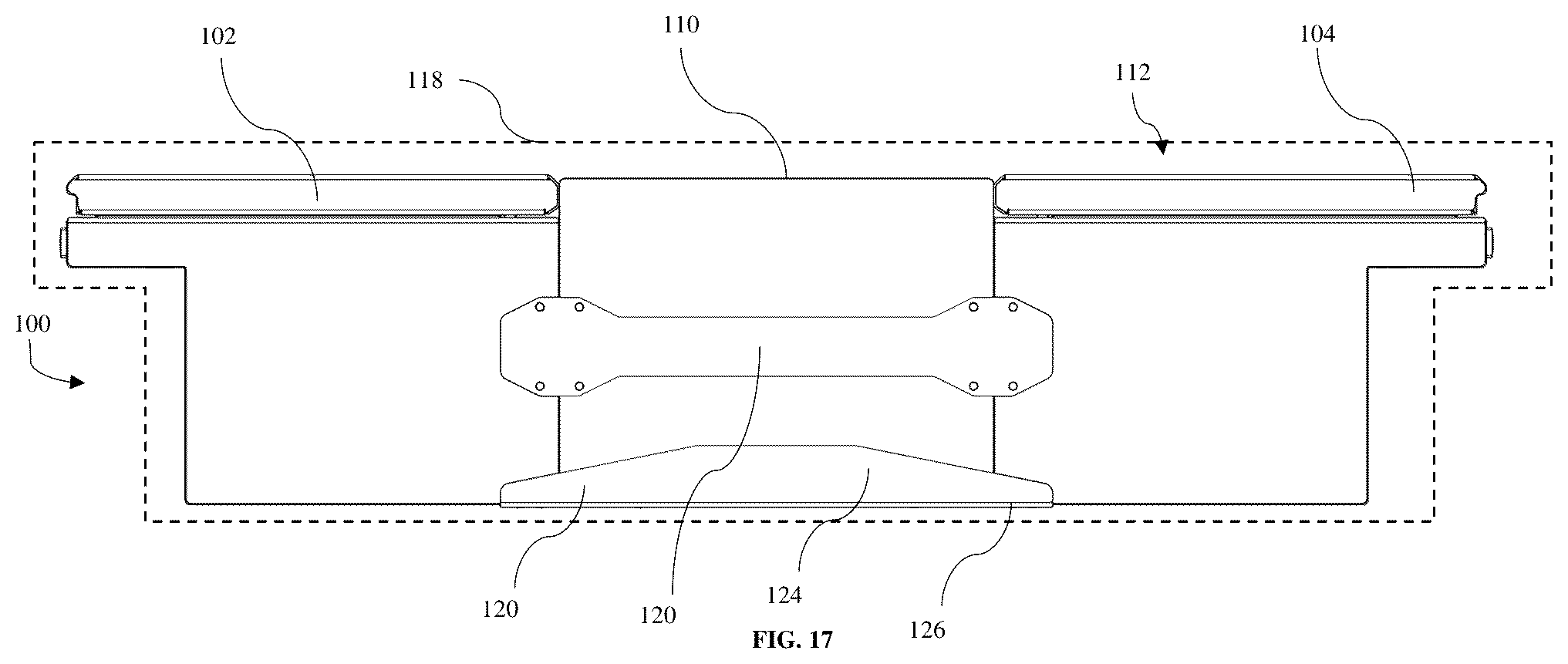 Patent US12583397 Figure 15 – Modular truck bed storage system