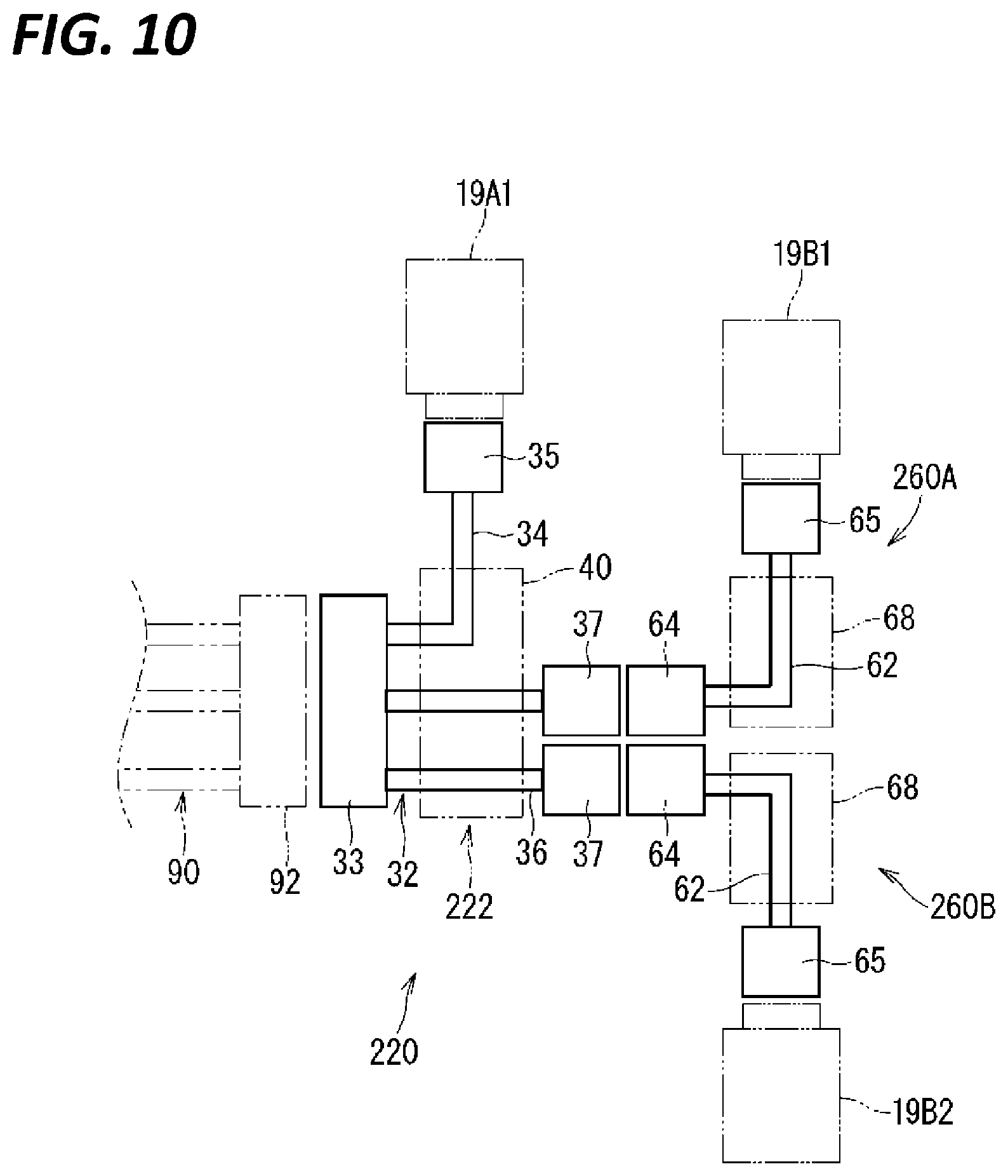 Patent US12583402 Figure 10 – Wire harness and wire harness with base member