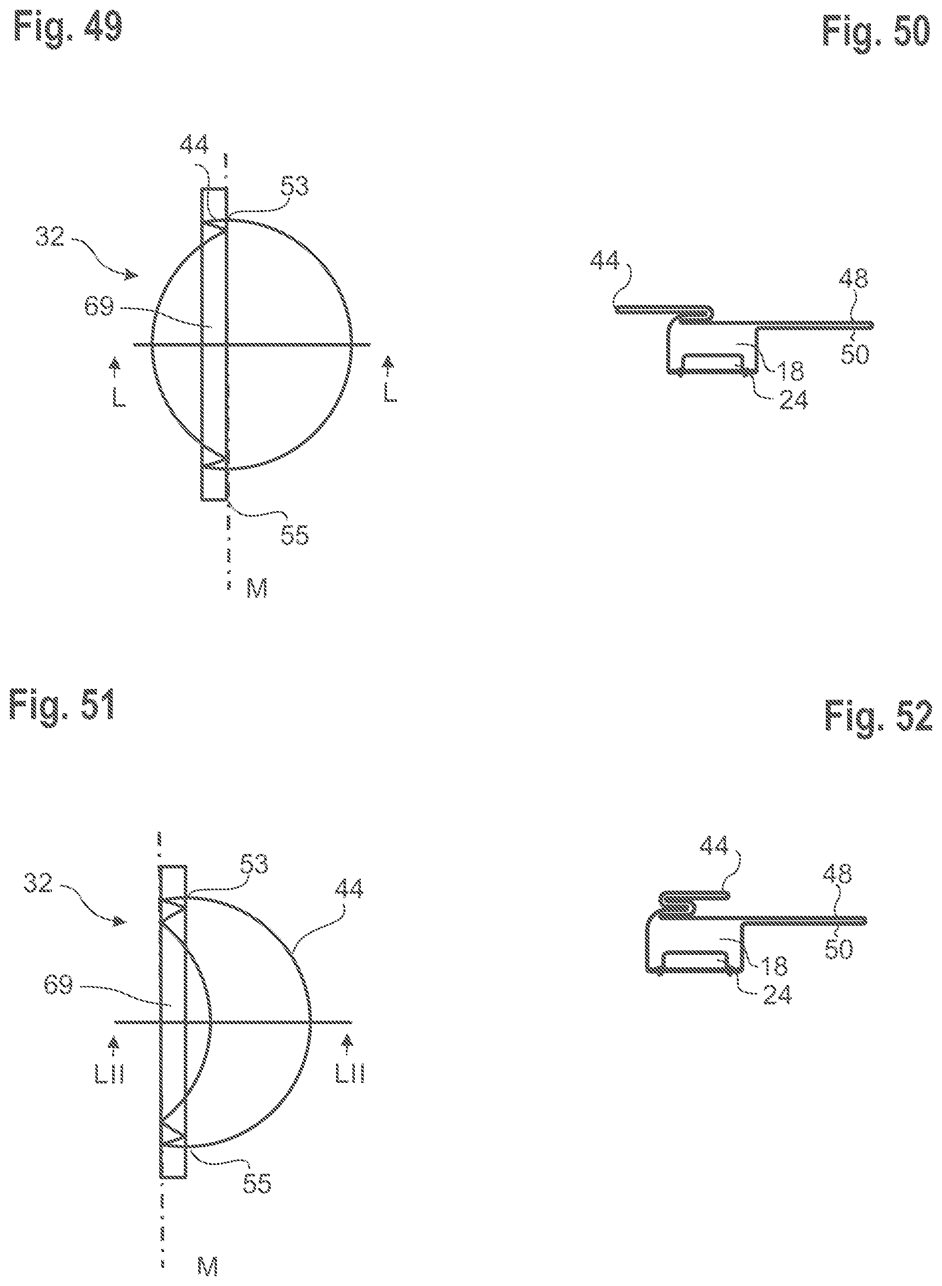 Patent US12583408 Figure 19 – Steering wheel with an airbag