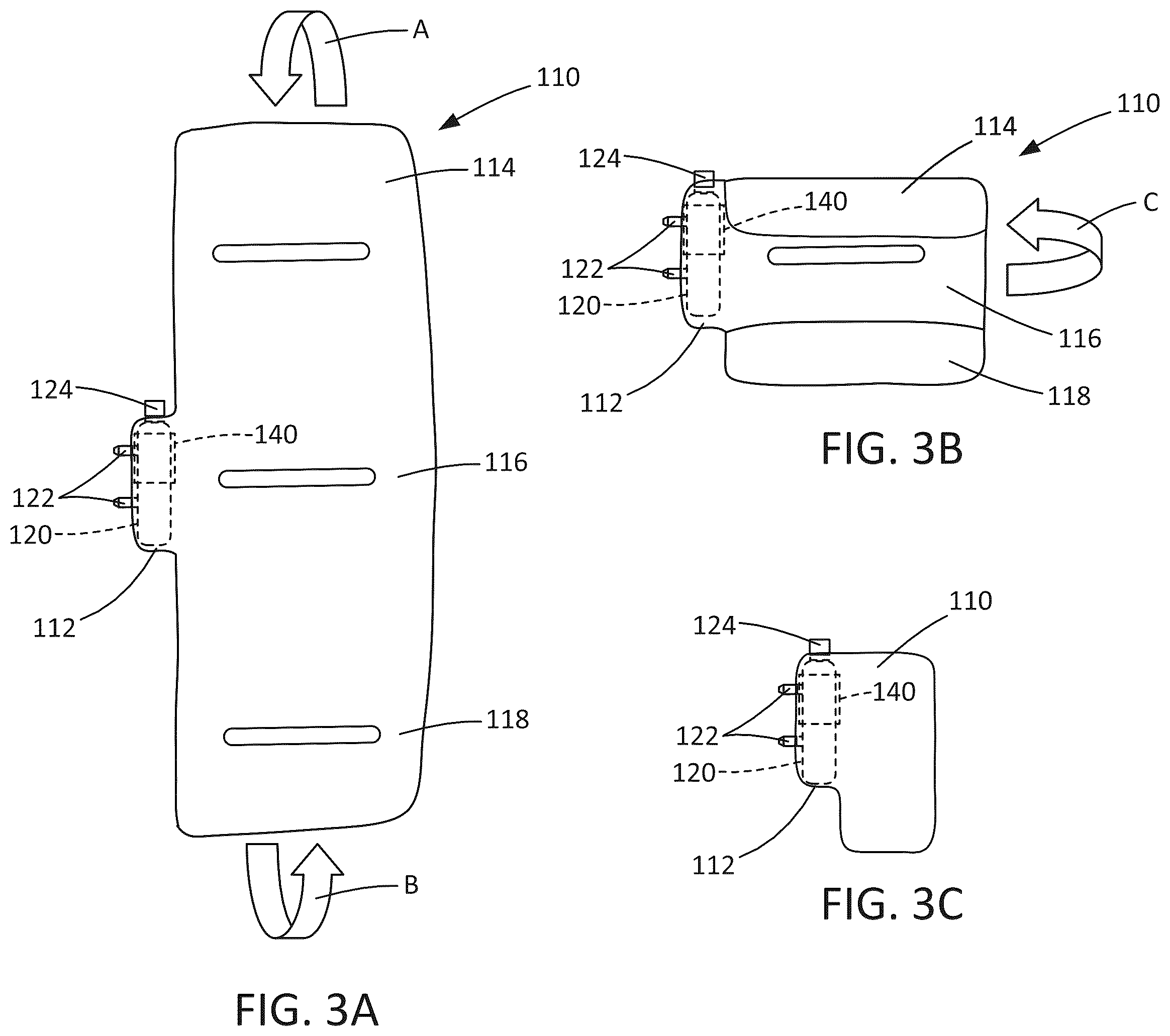 Patent US12583411 Figure 2 – Side airbag cover