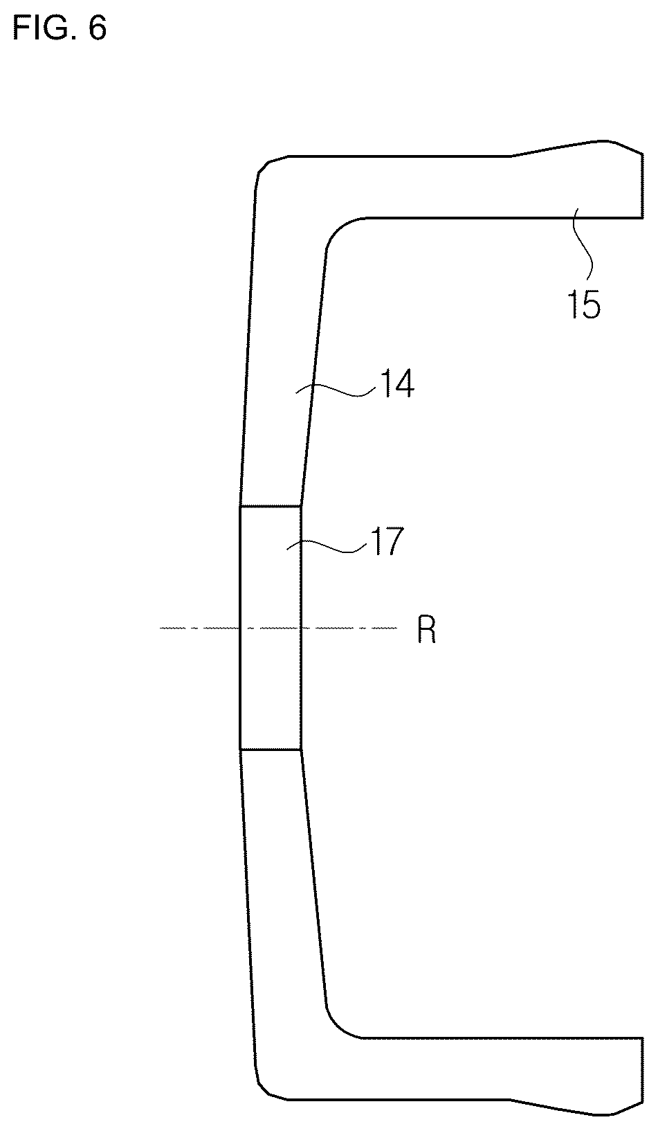 Patent US12583421 Figure 6 – Drum brake with rotatable brake shoe assembly