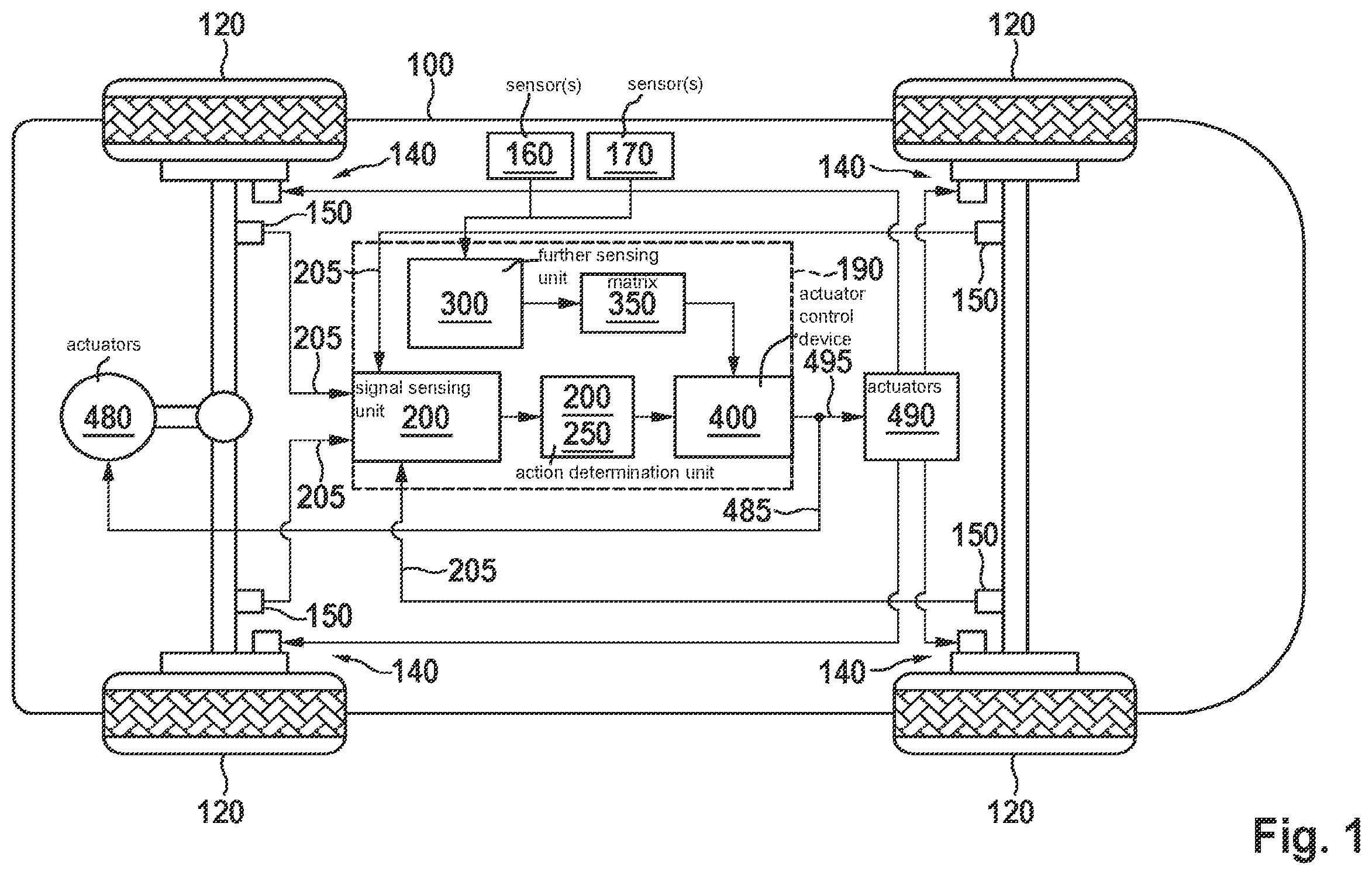 Patent US12583423 Figure 1 – Method for drive control