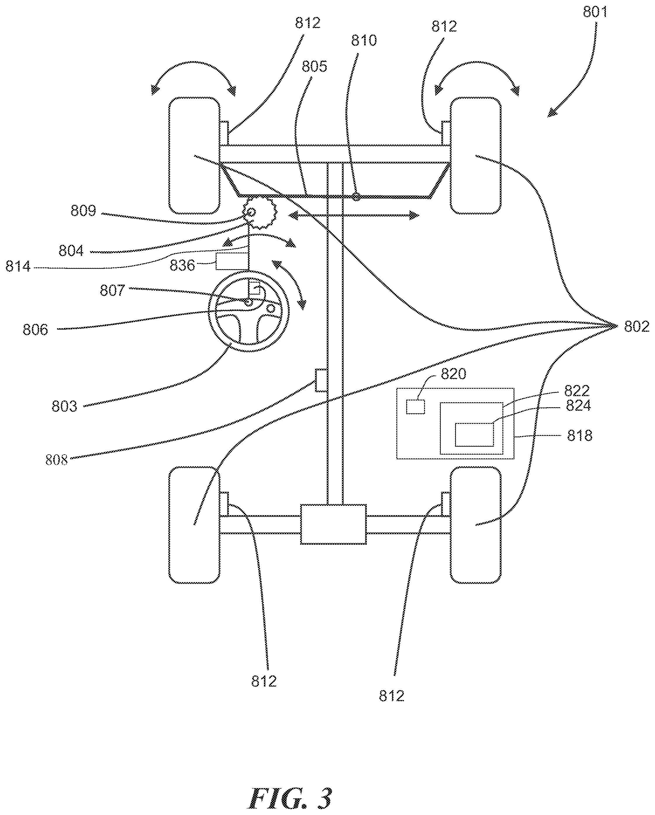 Patent US12583424 Figure 3 – Vehicle stability learning for brake-to-steer and Mu estimation