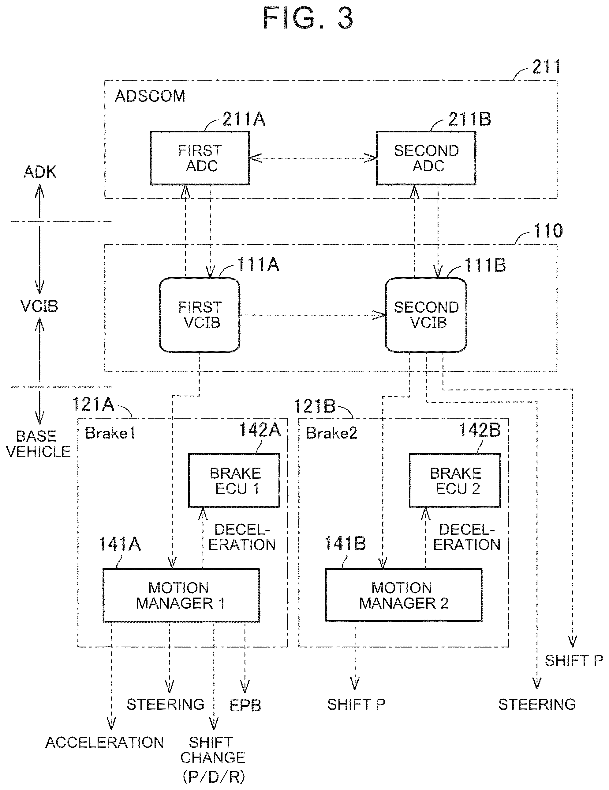 Patent US12583432 Figure 3 – Vehicle