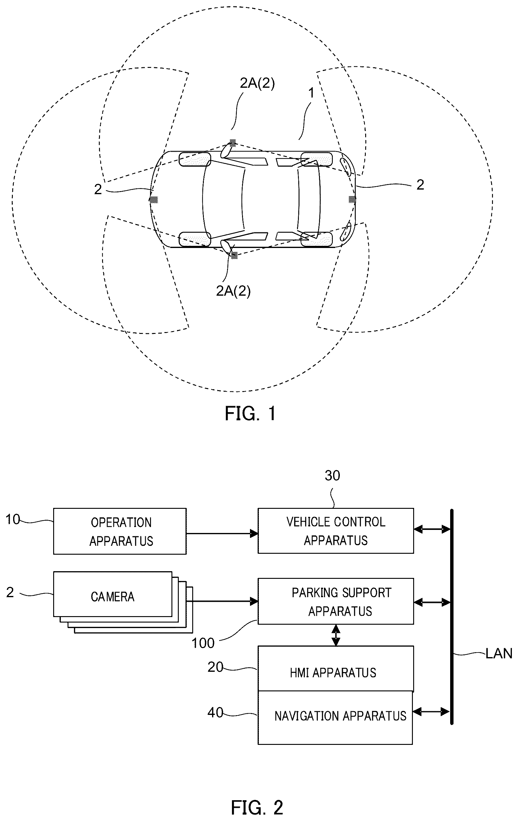 Patent US12583444 — Parking support method, parking support apparatus, and computer-readable recording medium — Figure 1