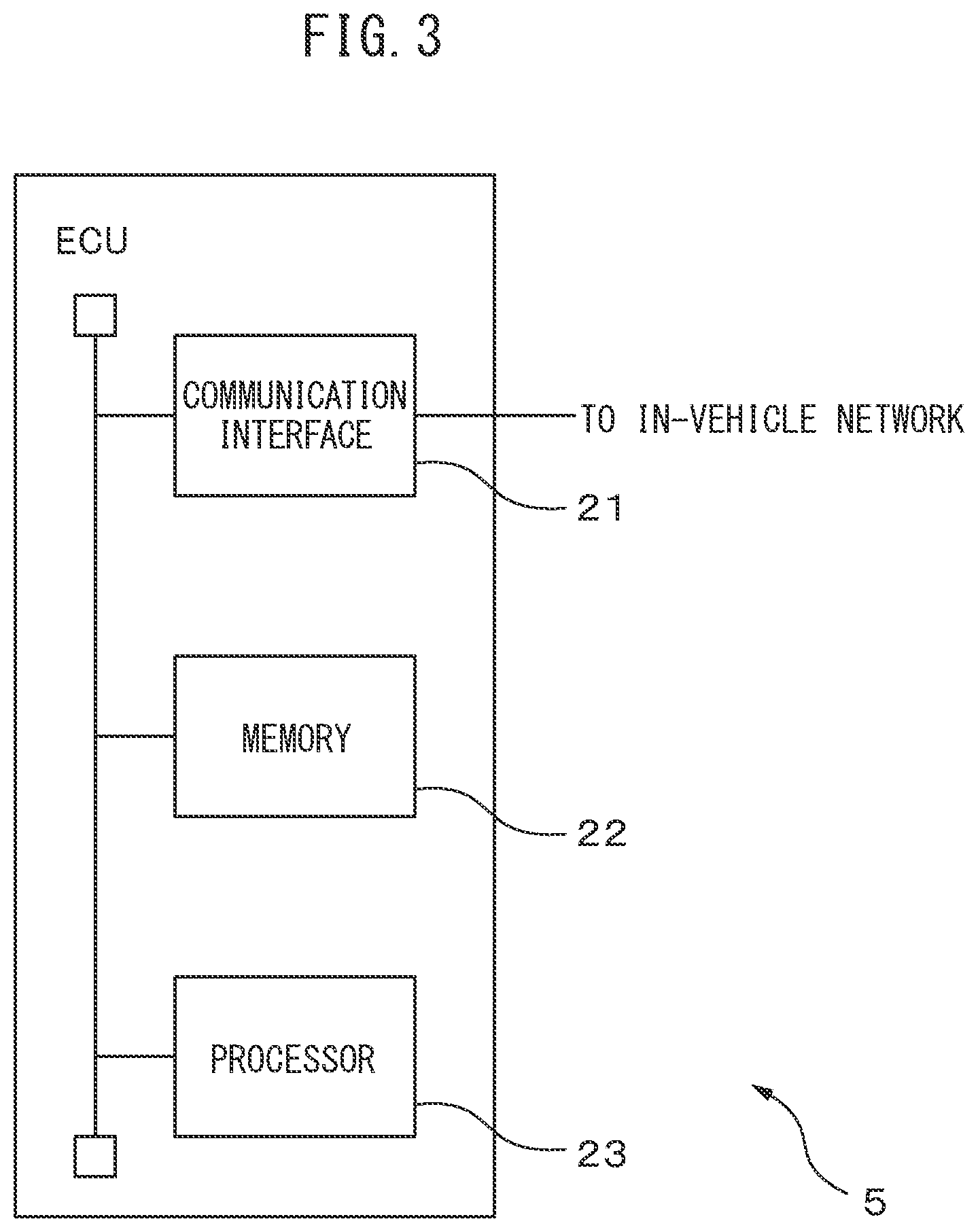 Patent US12583445 Figure 3 – Vehicle controller, method, and computer program for vehicle control
