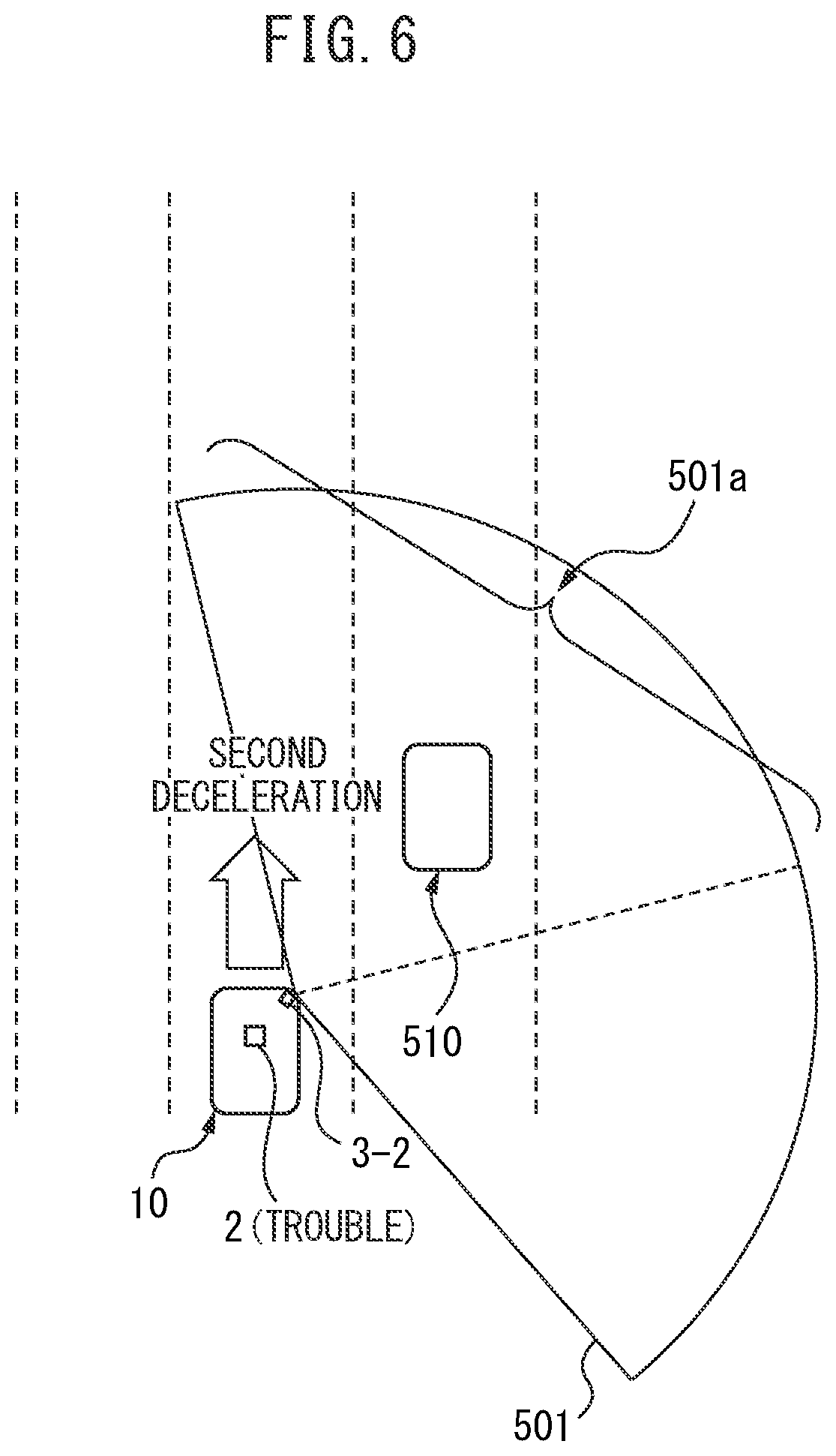Patent US12583445 Figure 6 – Vehicle controller, method, and computer program for vehicle control