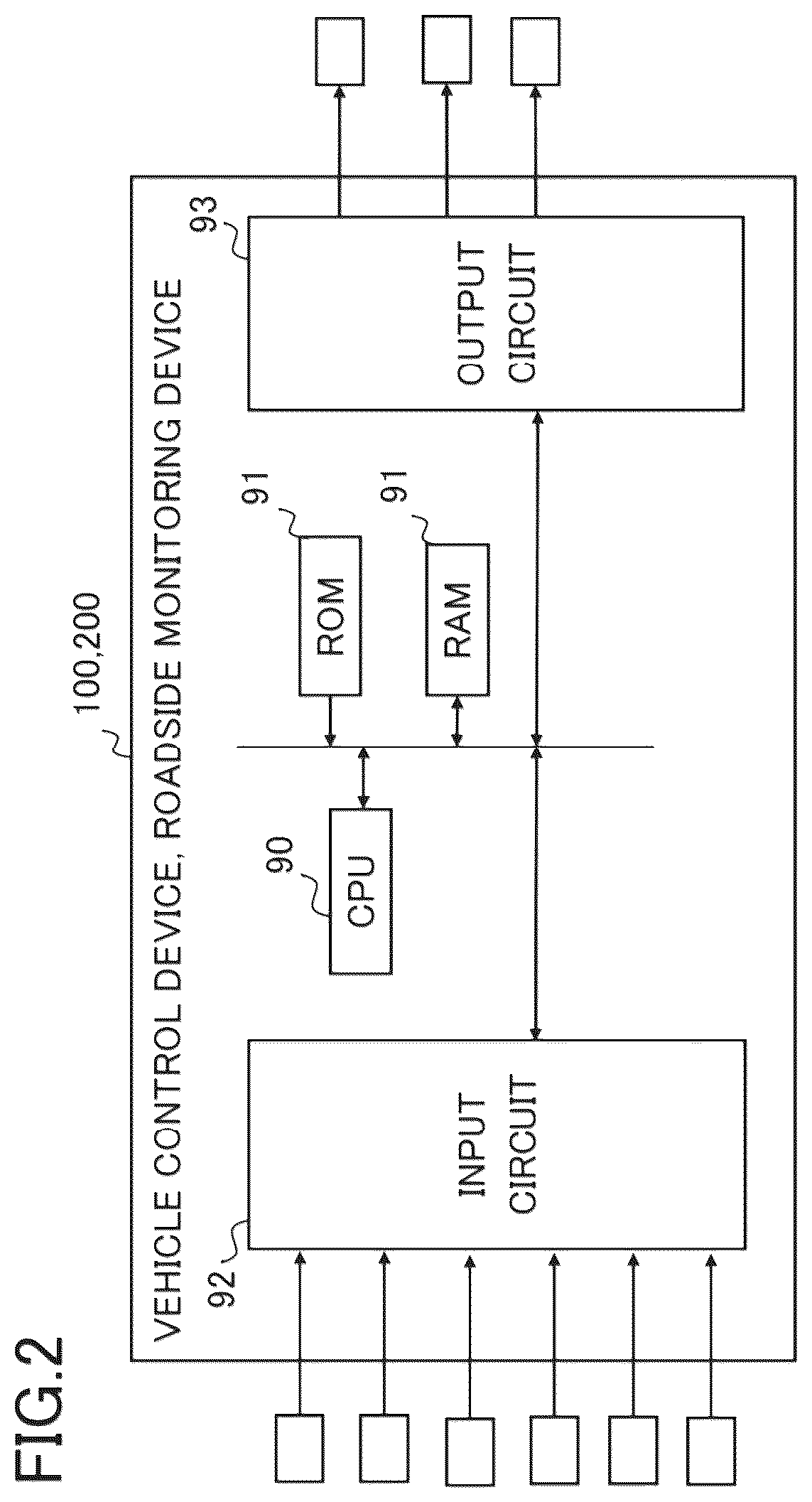 Patent US12583450 Figure 2 – Vehicle control device