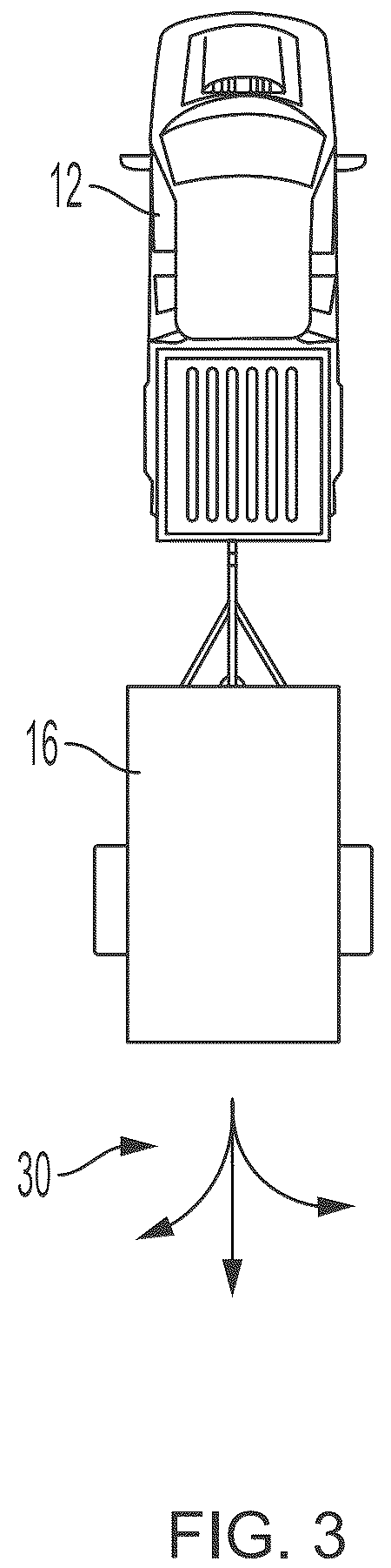 Patent US12583453 Figure 3 – Vehicular trailering assist system with driver monitoring and gesture detection