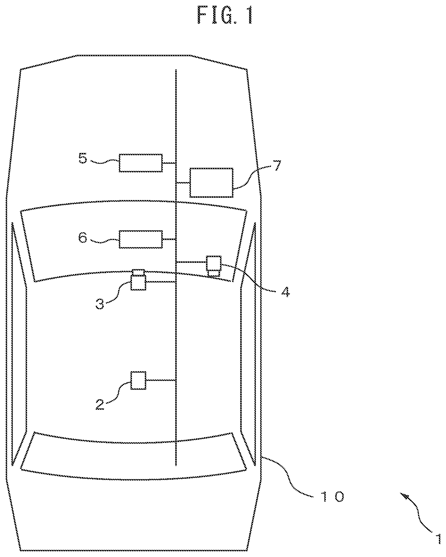 Patent US12583460 Figure 1 – Driving support device, method, and computer program for supporting driving