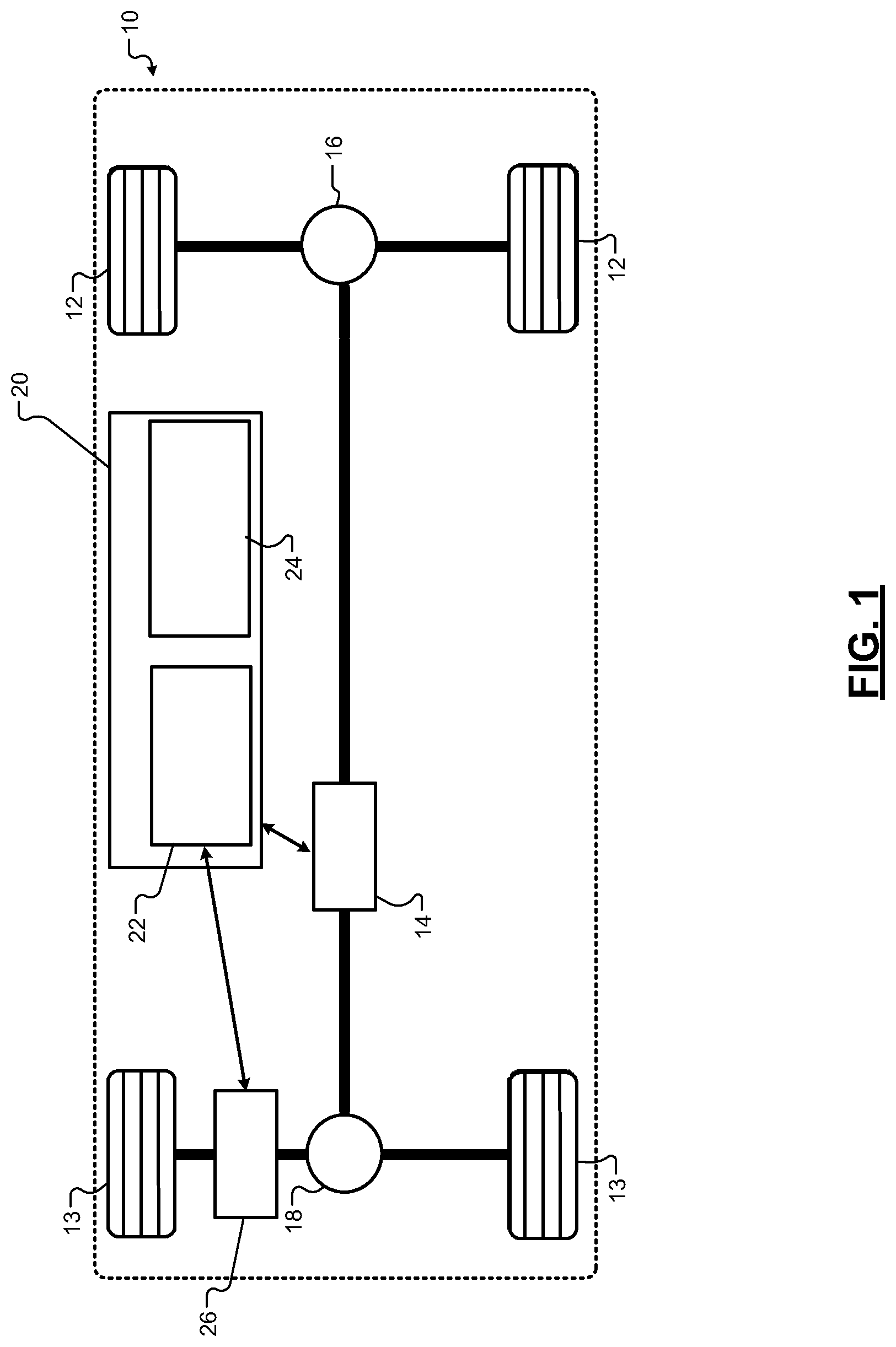 Patent US12583466 Figure 1 – Vehicle control modules including containerized orchestration and resource management for mixed criticality systems