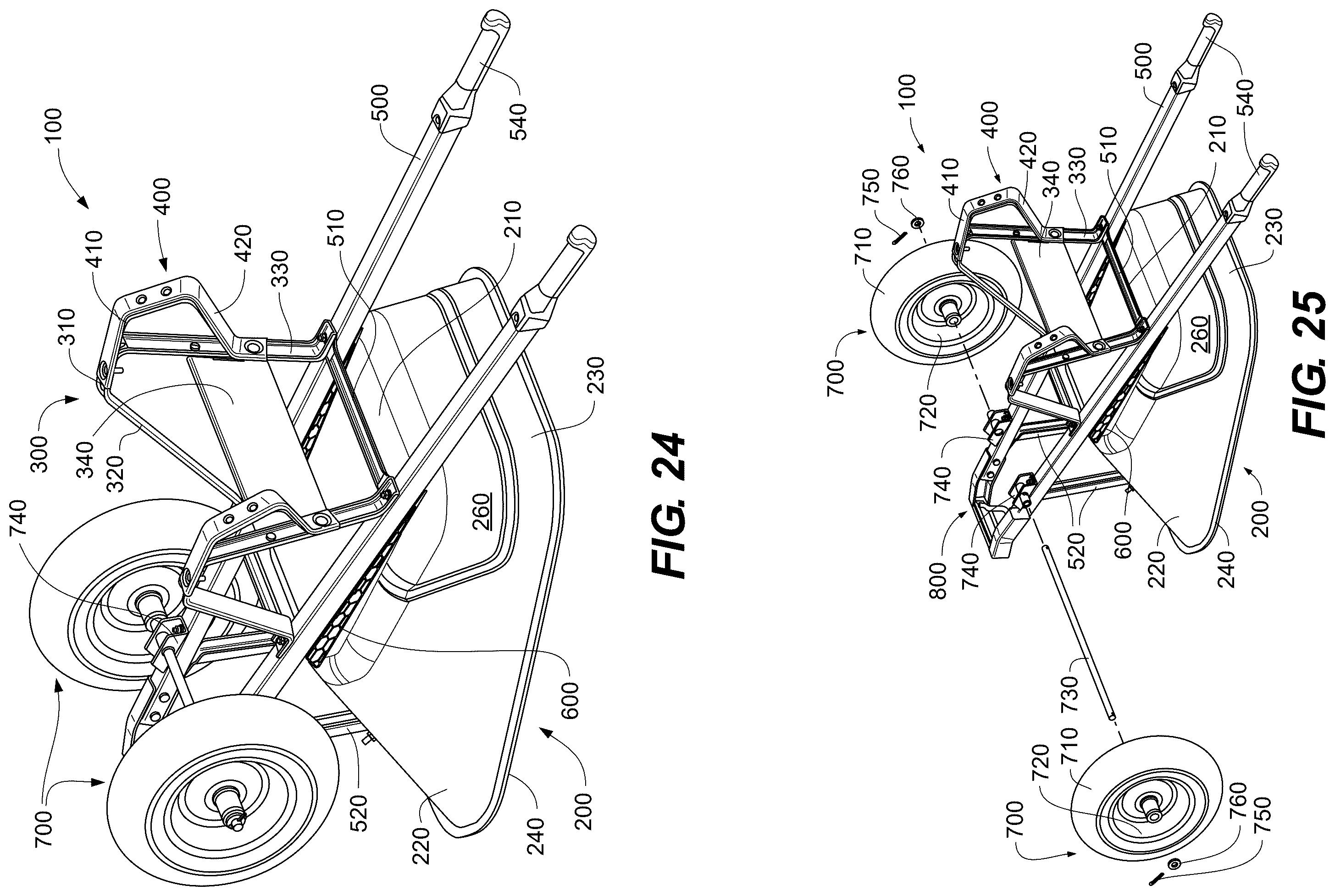 Patent US12583495 Figure 12 – Wheelbarrow stabilizer
