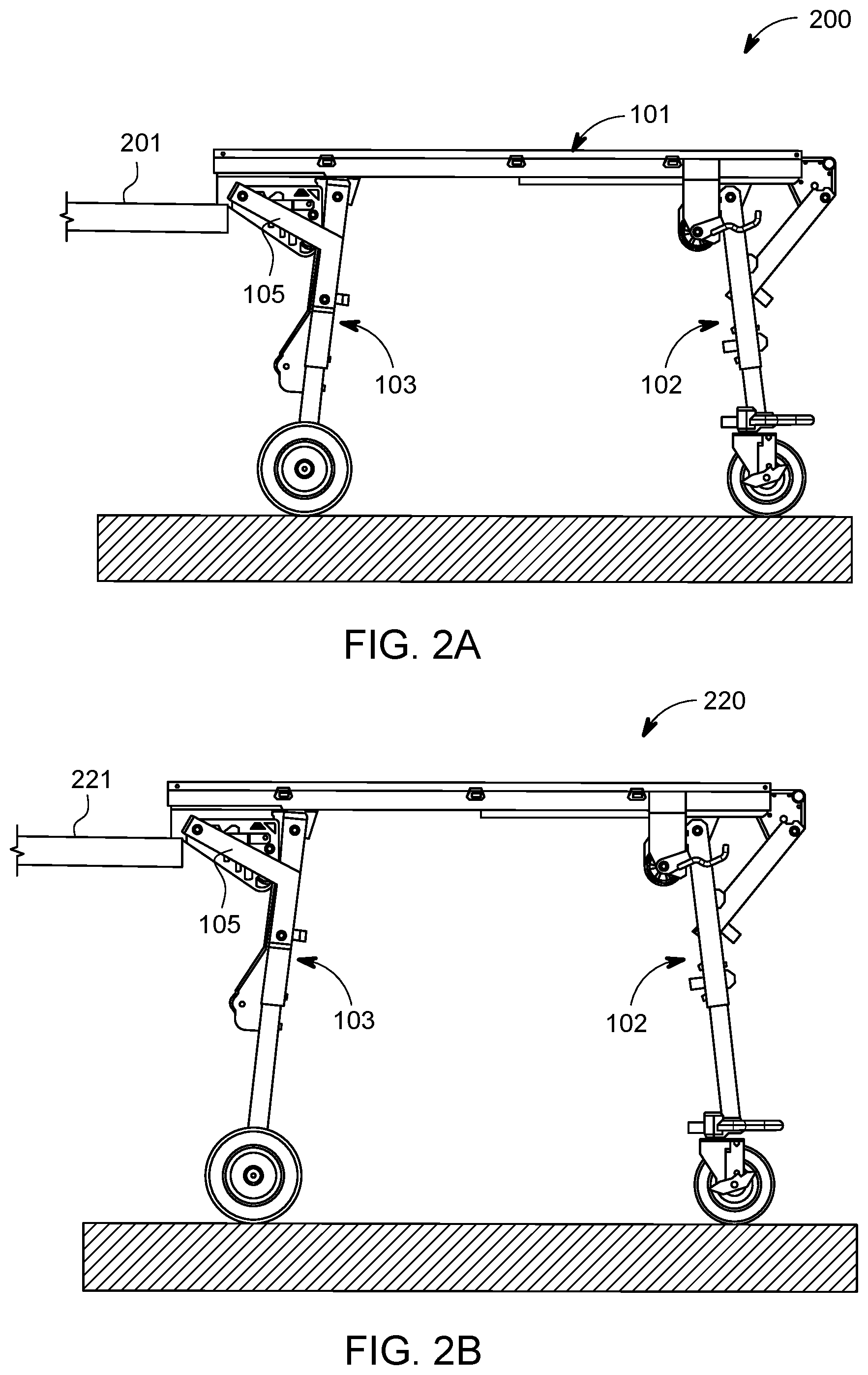 Patent US12583497 Figure 6 – Single-operator multi-function foldable transporter