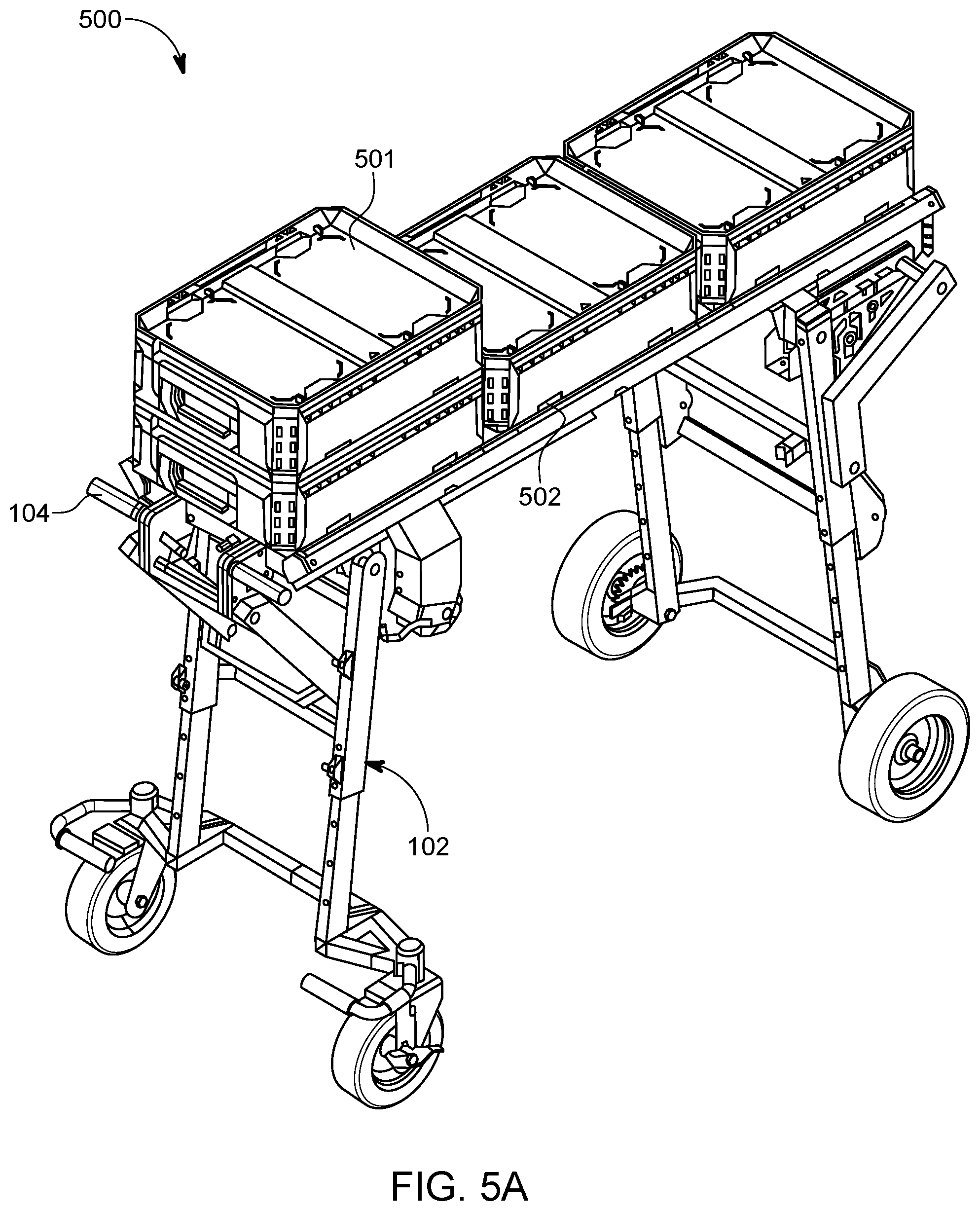 Patent US12583497 Figure 18 – Single-operator multi-function foldable transporter