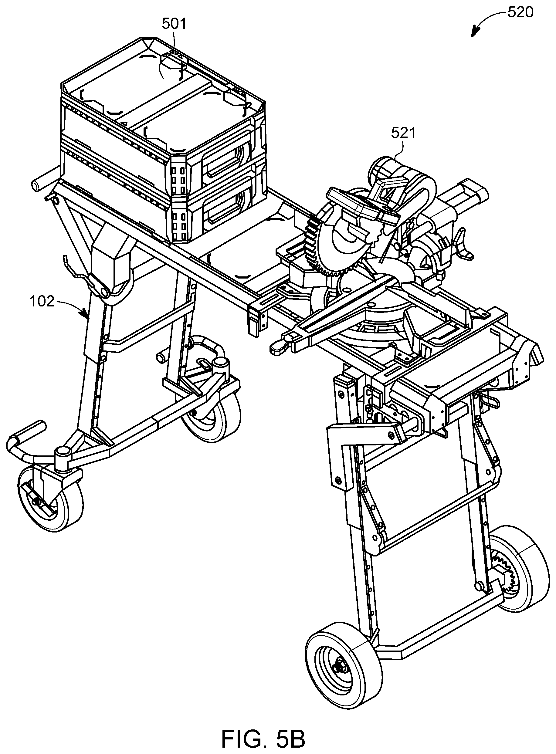 Patent US12583497 Figure 19 – Single-operator multi-function foldable transporter