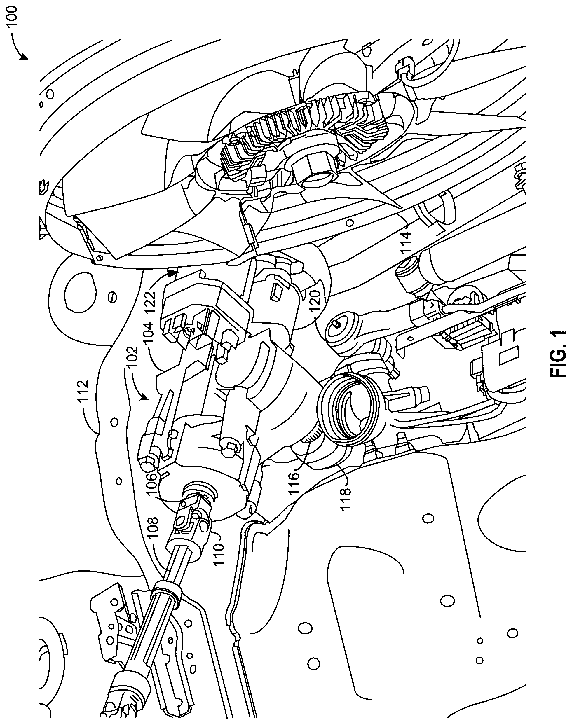 Patent US12583503 Figure 1 – Rotary steering systems
