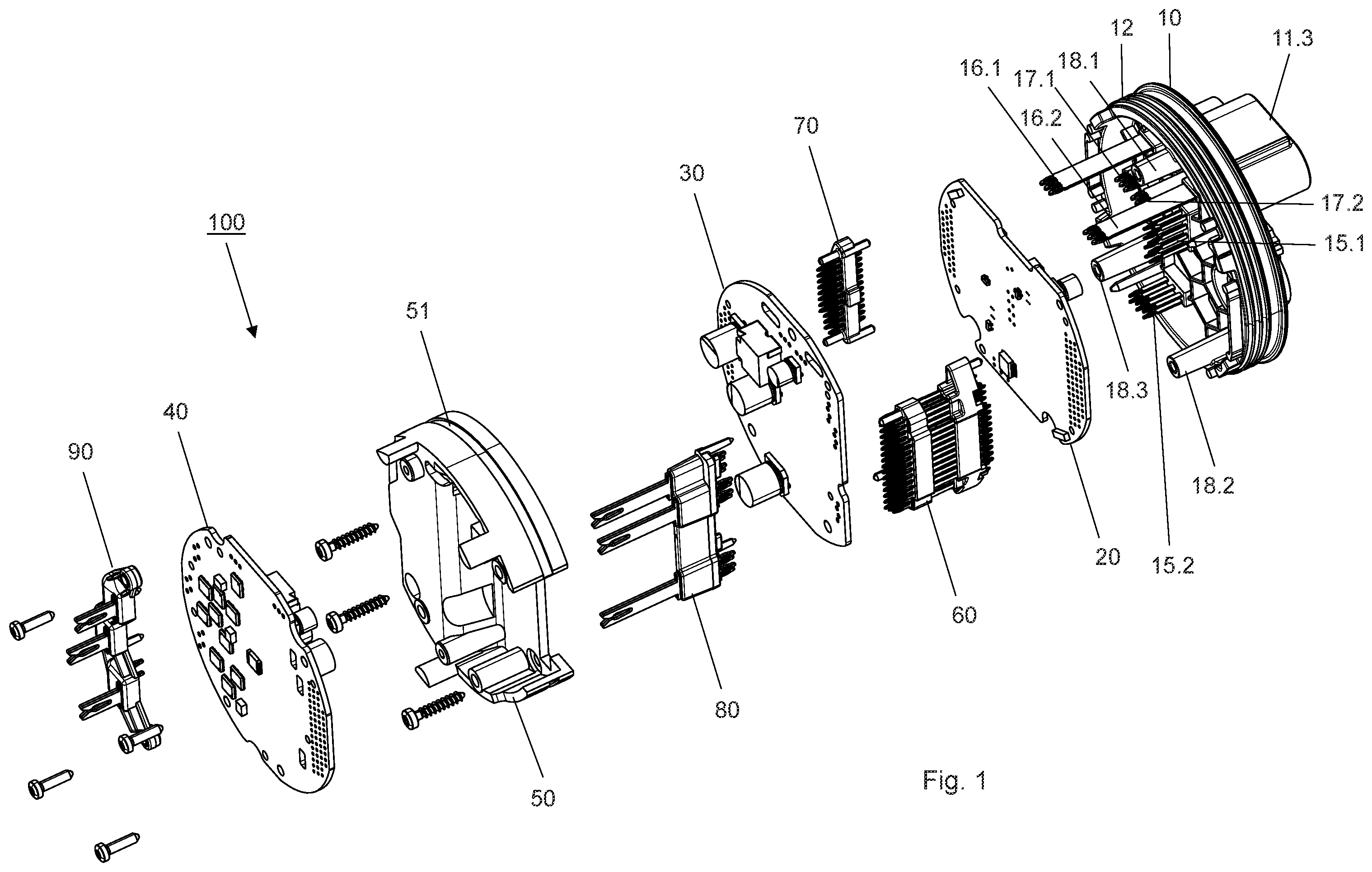 Patent US12583510 Figure 1 – Electronic control unit and electric power steering system