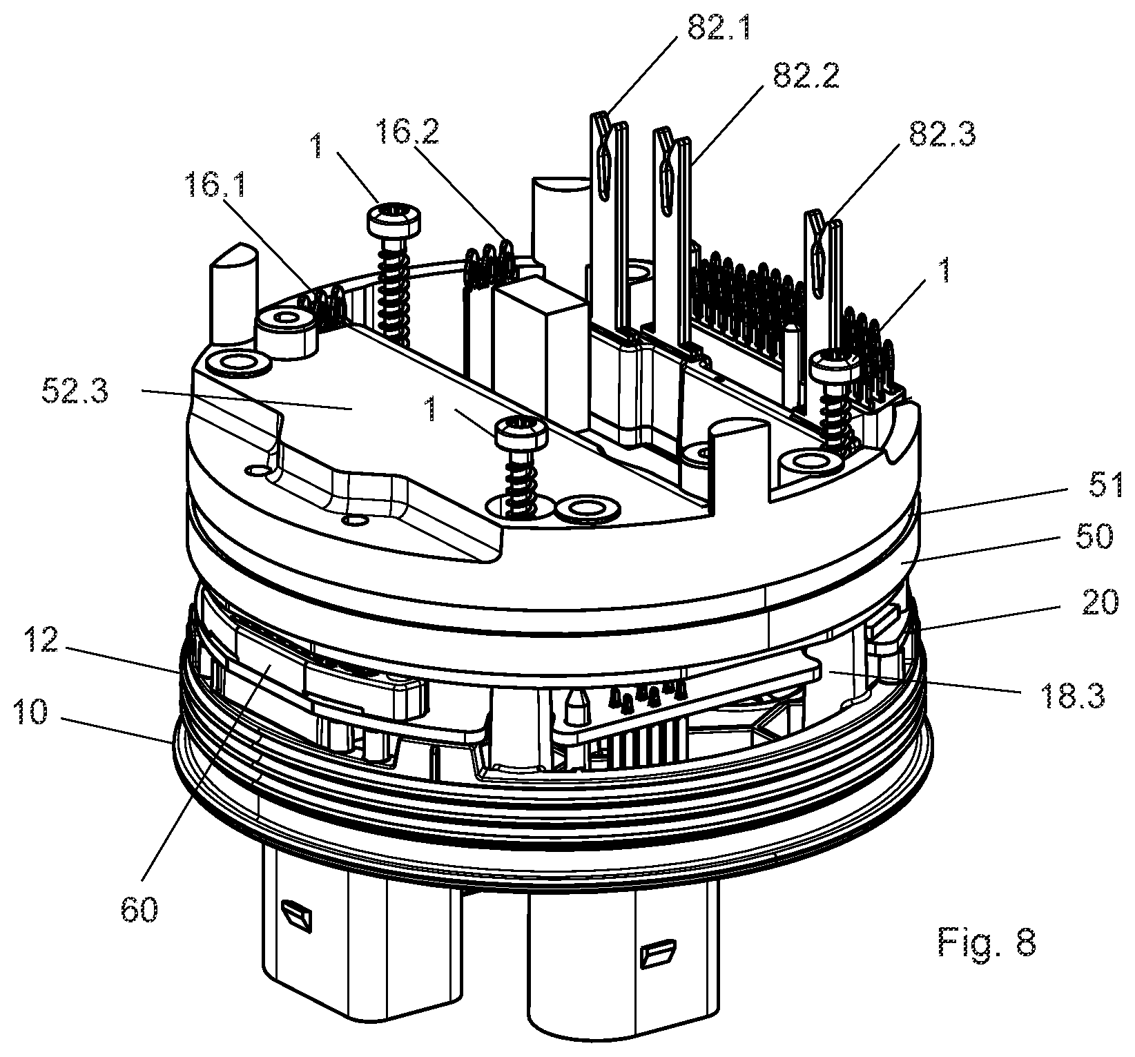 Patent US12583510 Figure 8 – Electronic control unit and electric power steering system