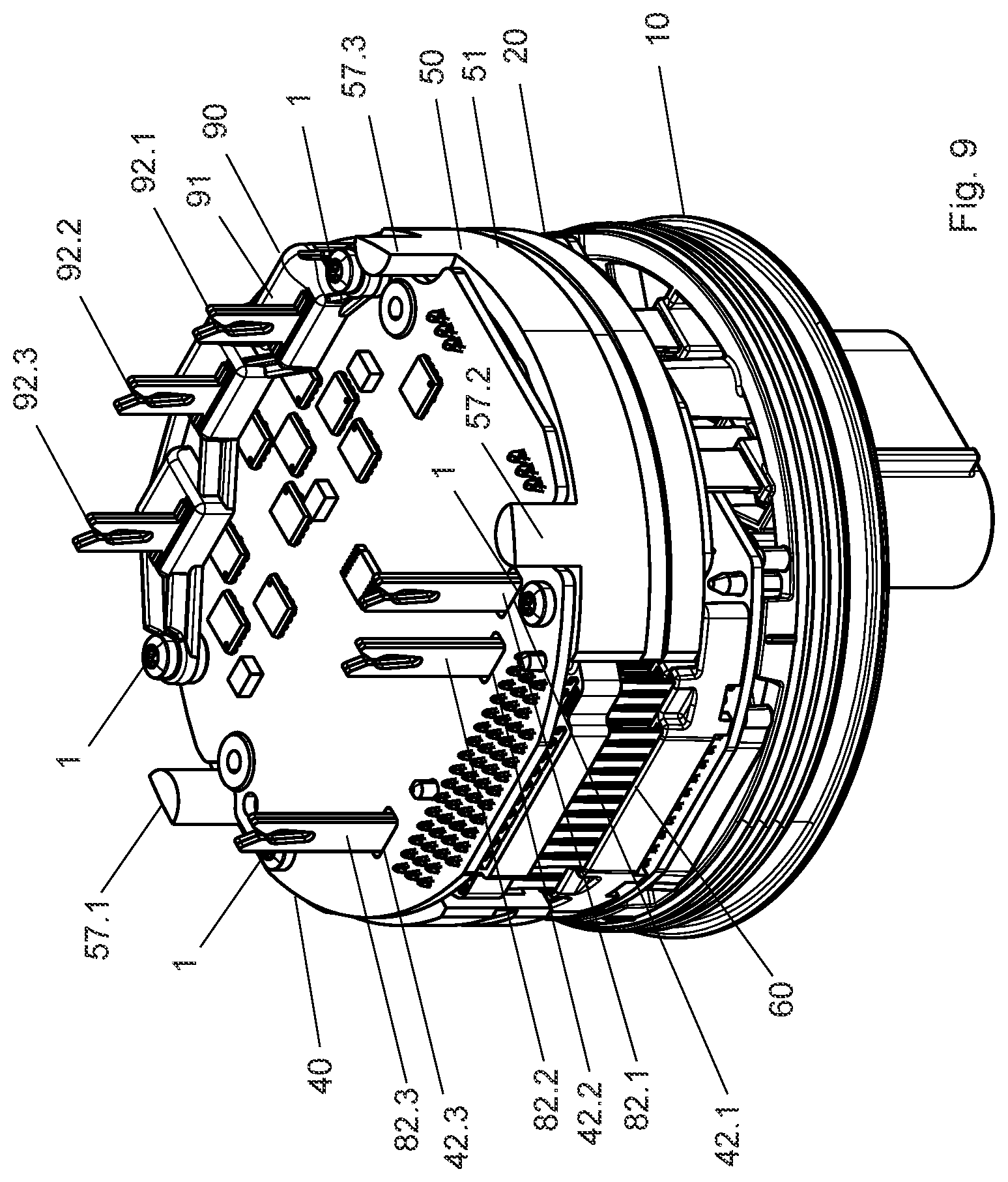 Patent US12583510 Figure 9 – Electronic control unit and electric power steering system