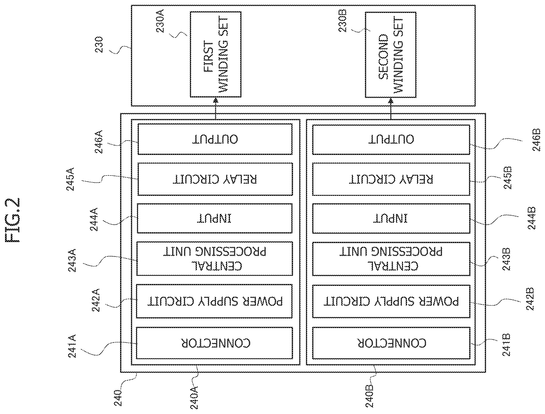 Patent US12583511 Figure 2 – Motor drive device