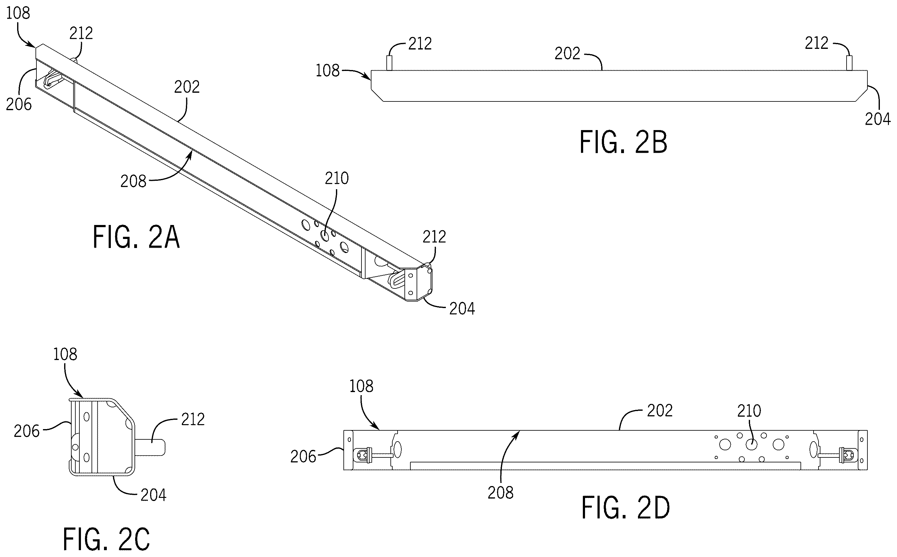 Patent US12583524 Figure 4 – Lightweight trailer with developed chassis