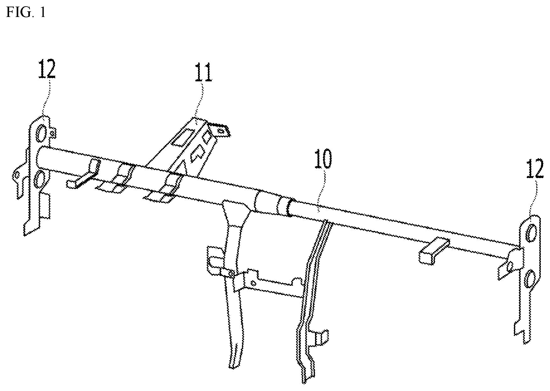 Patent US12583529 Figure 1 – Cowl cross structure