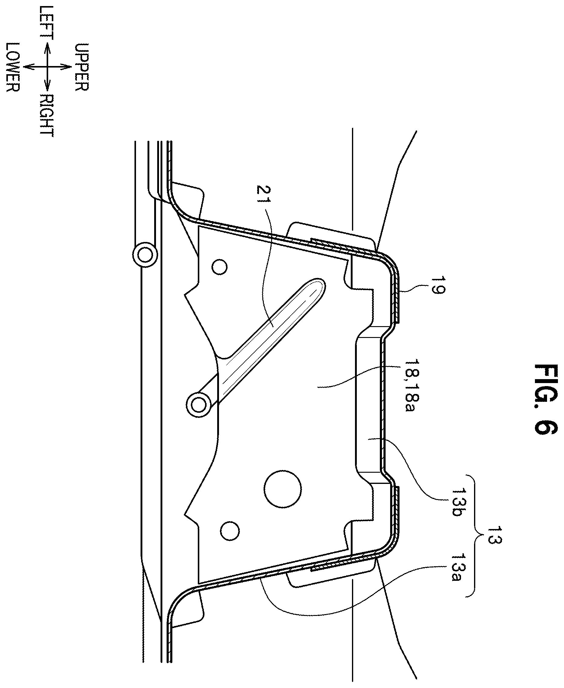 Patent US12583531 Figure 6 – Tunnel reinforcing structure