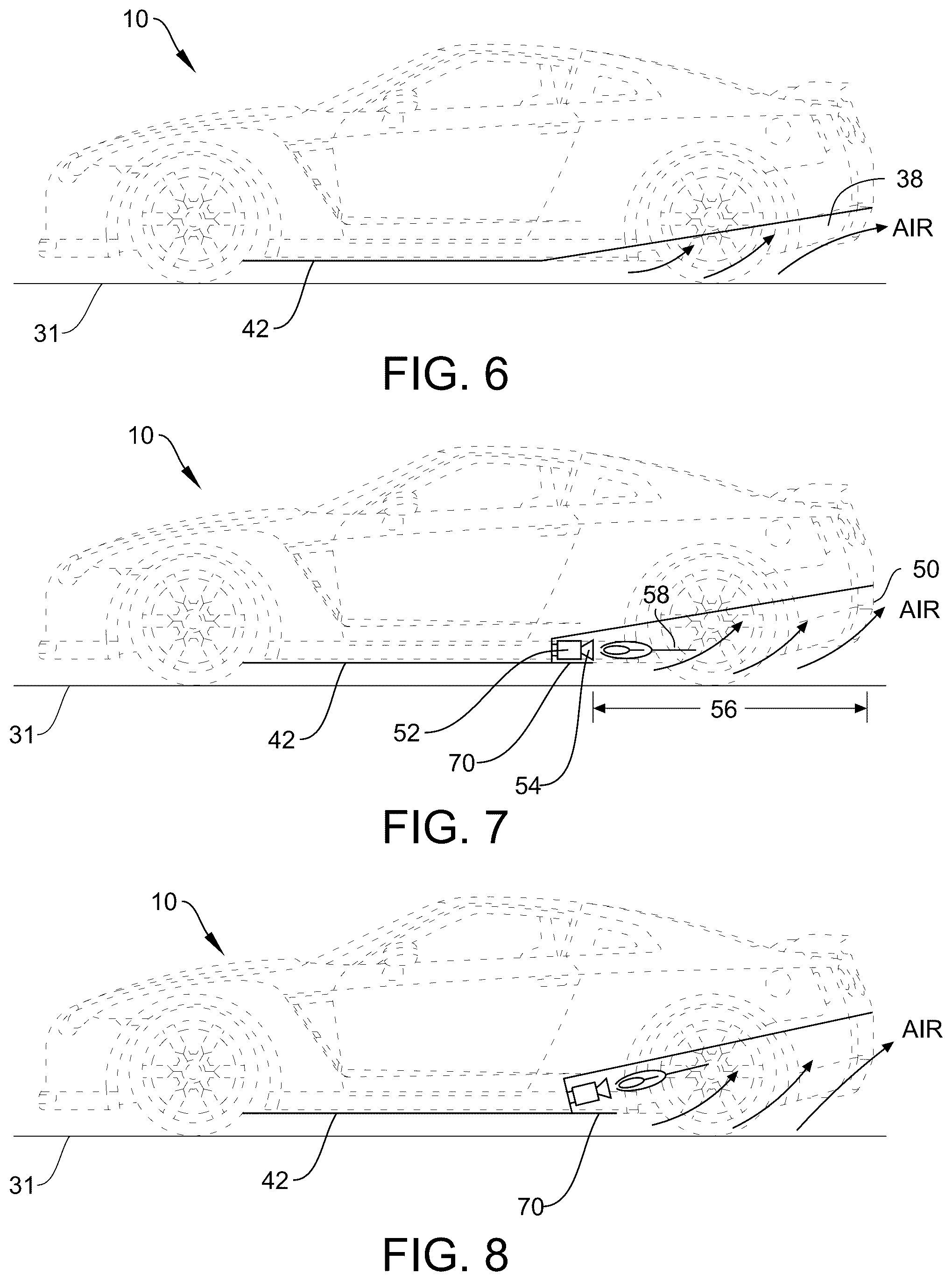 Patent US12583534 Figure 3 – Vehicle with a diffuser mounted thruster