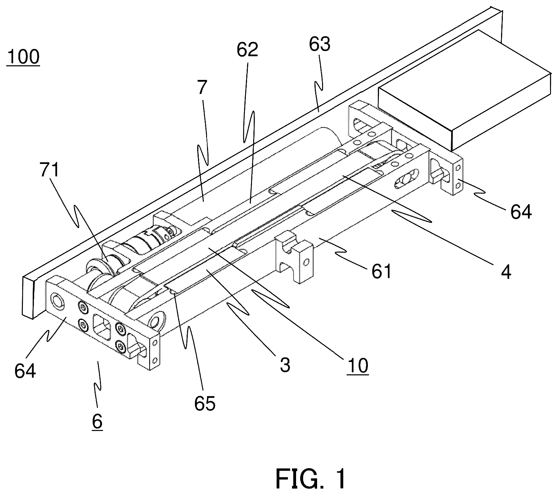 Patent US12583537 Figure 1 – Magnetically-attracting crawler moving device, multi-connected magnetically-attracting crawler moving device, and generator inspection robot