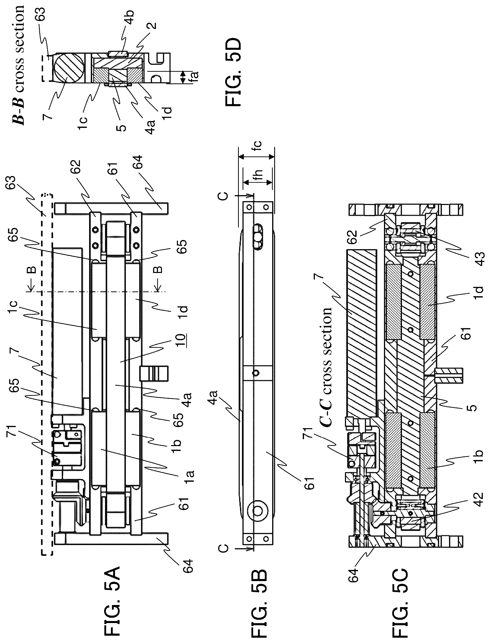 Patent US12583537 Figure 4 – Magnetically-attracting crawler moving device, multi-connected magnetically-attracting crawler moving device, and generator inspection robot