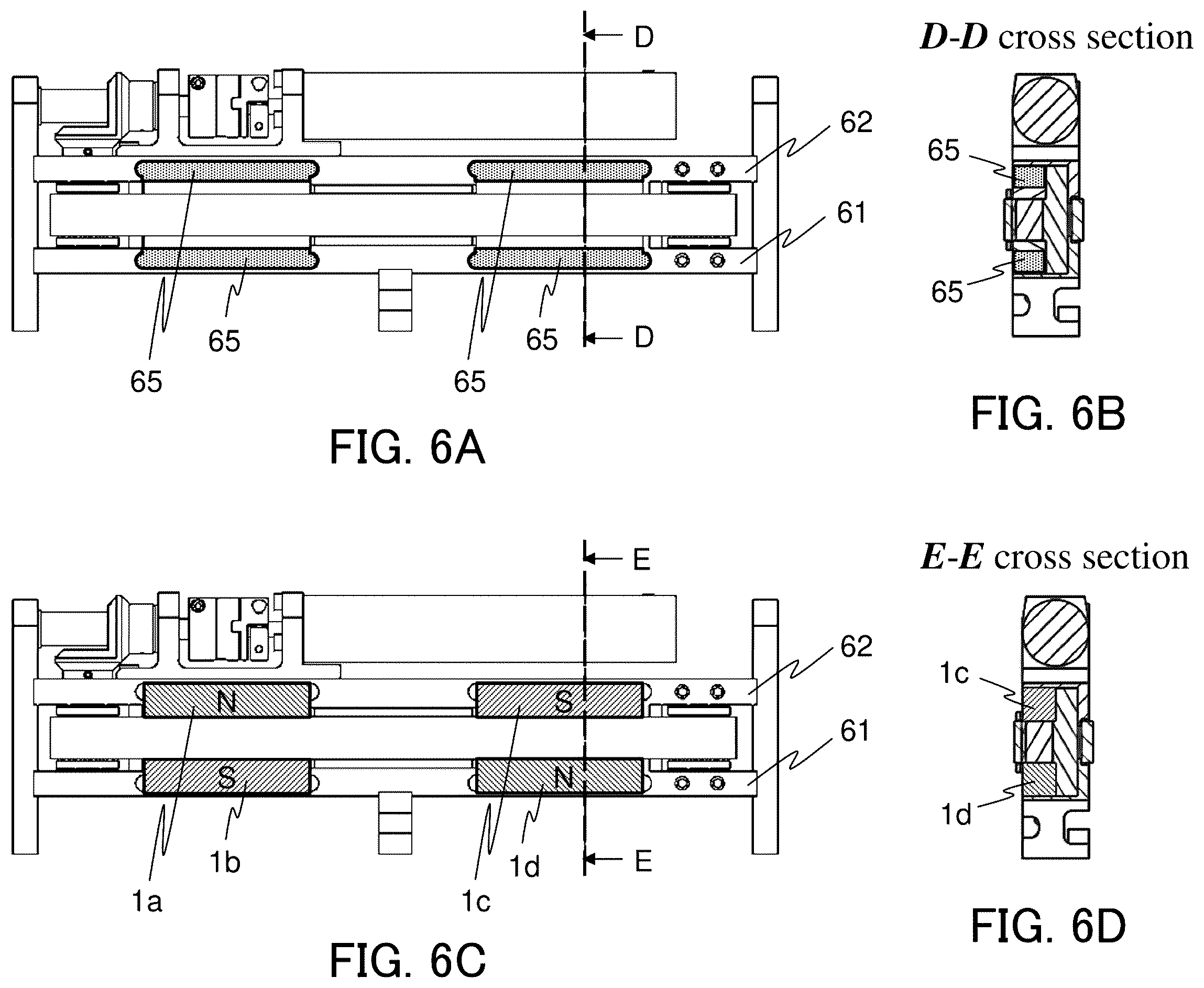 Patent US12583537 Figure 5 – Magnetically-attracting crawler moving device, multi-connected magnetically-attracting crawler moving device, and generator inspection robot