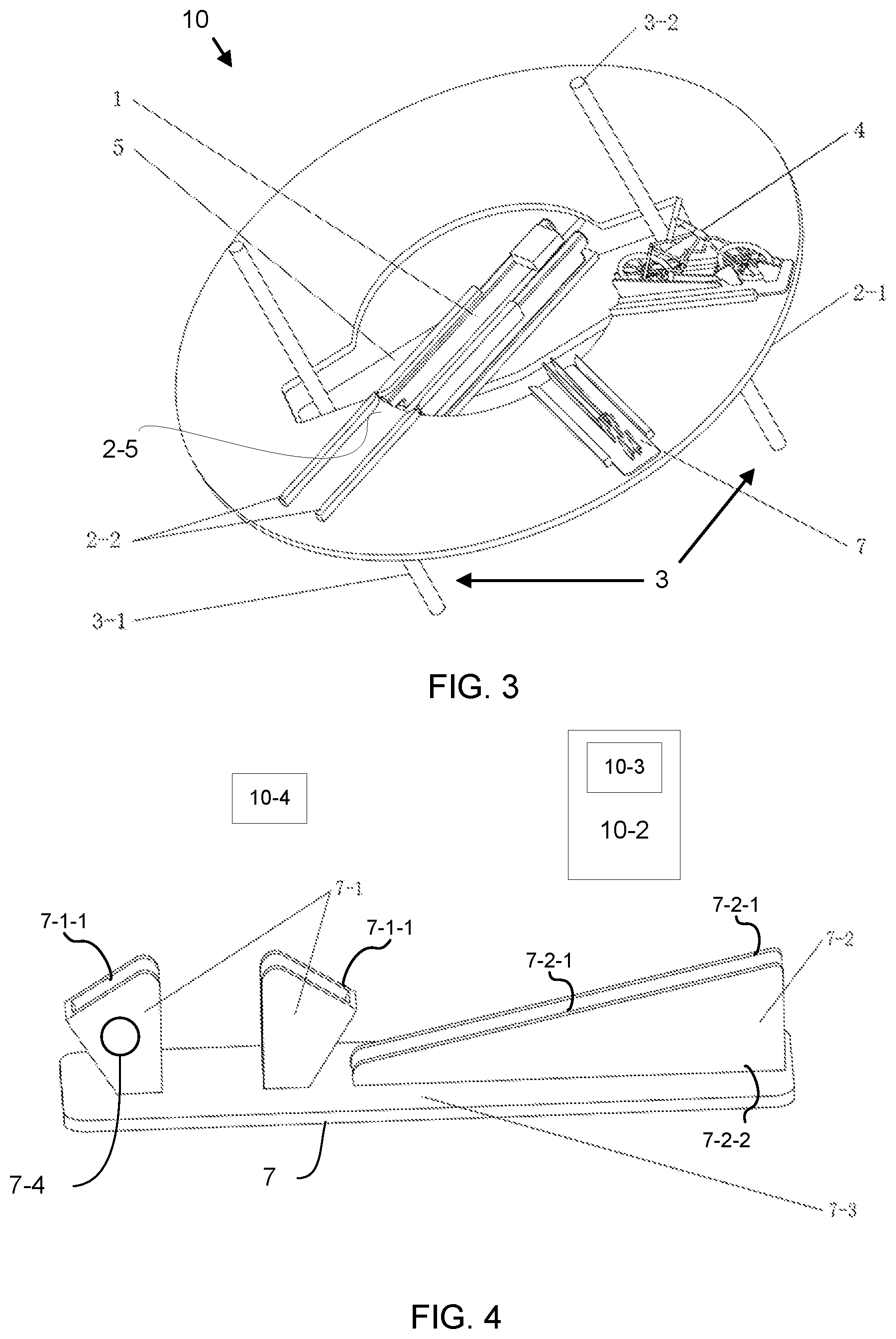 Patent US12583542 Figure 2 – Bicycle parking device