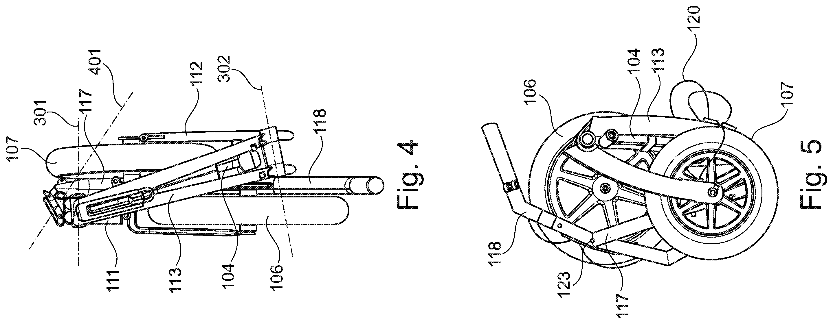 Patent US12583552 Figure 3 – Alpine bicycle