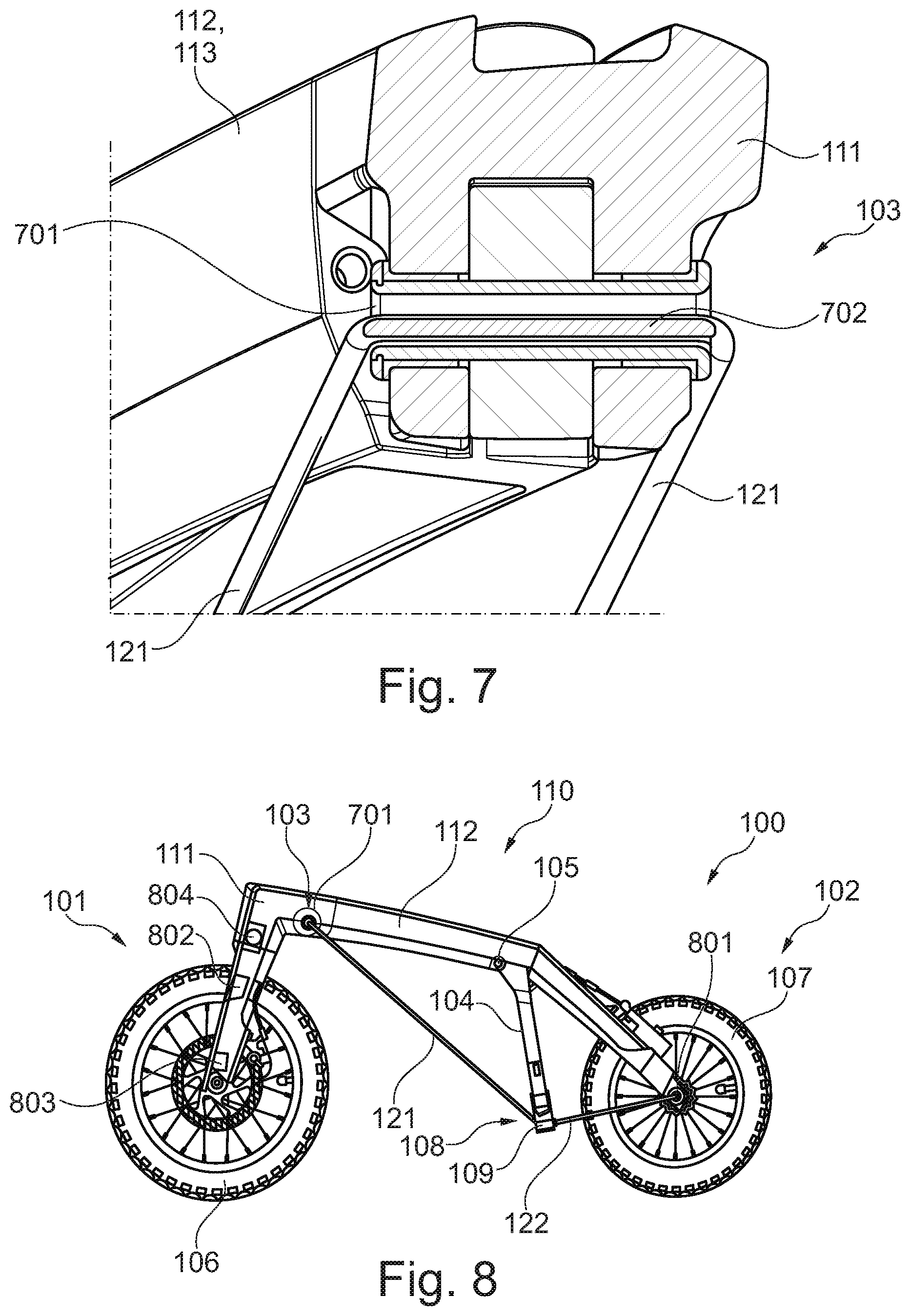 Patent US12583552 Figure 5 – Alpine bicycle